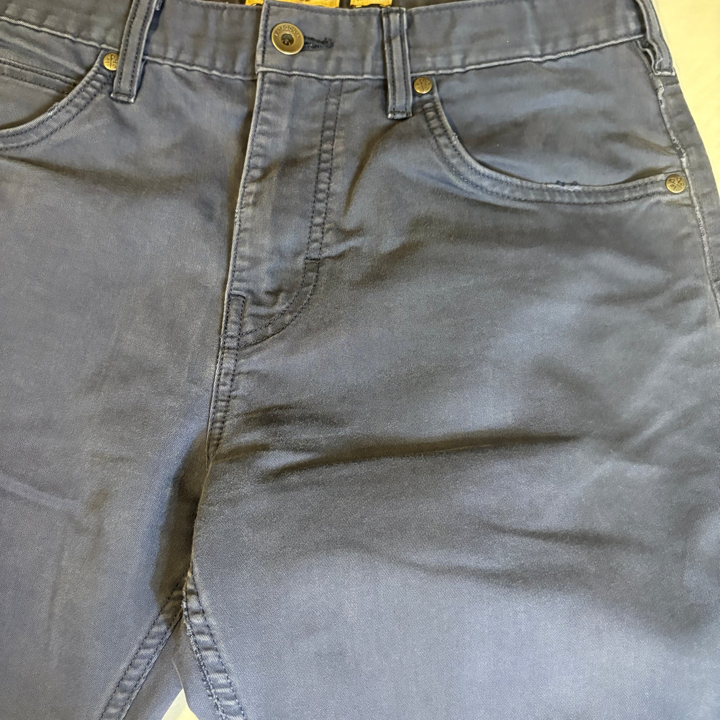 Patagonia Pants Men’s 31x32 Navy Blue Organic Cotton Straight Leg Casual Outdoor