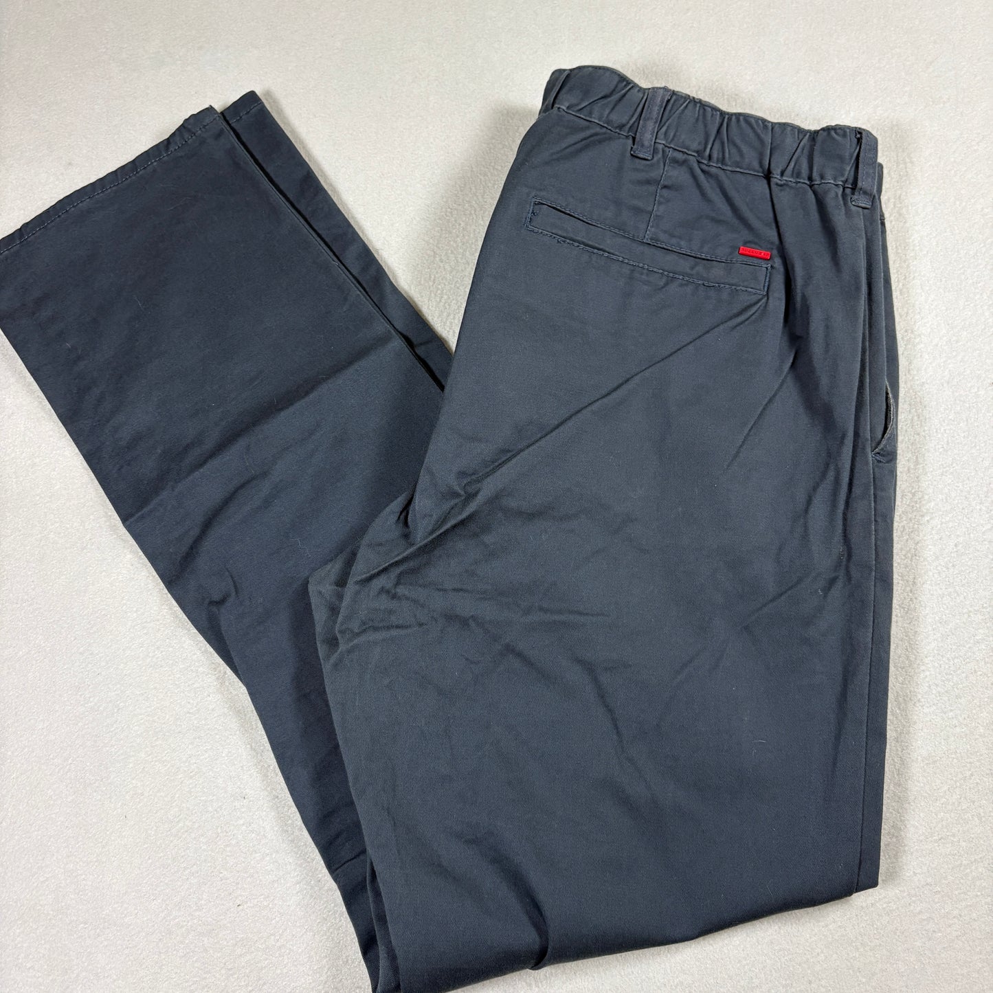 Bullhead Denim Co Pants Mens XL Black Skinny Chino Jogger Y2K Streetwear