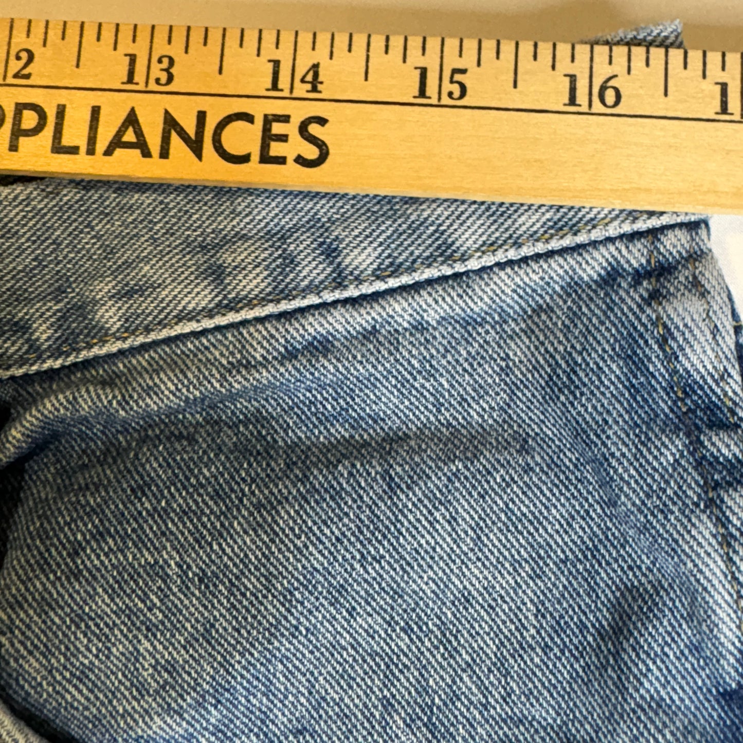 Wrangler Jeans Men’s 35x30 Vintage Y2K Light Wash Denim Straight Leg 100% Cotton