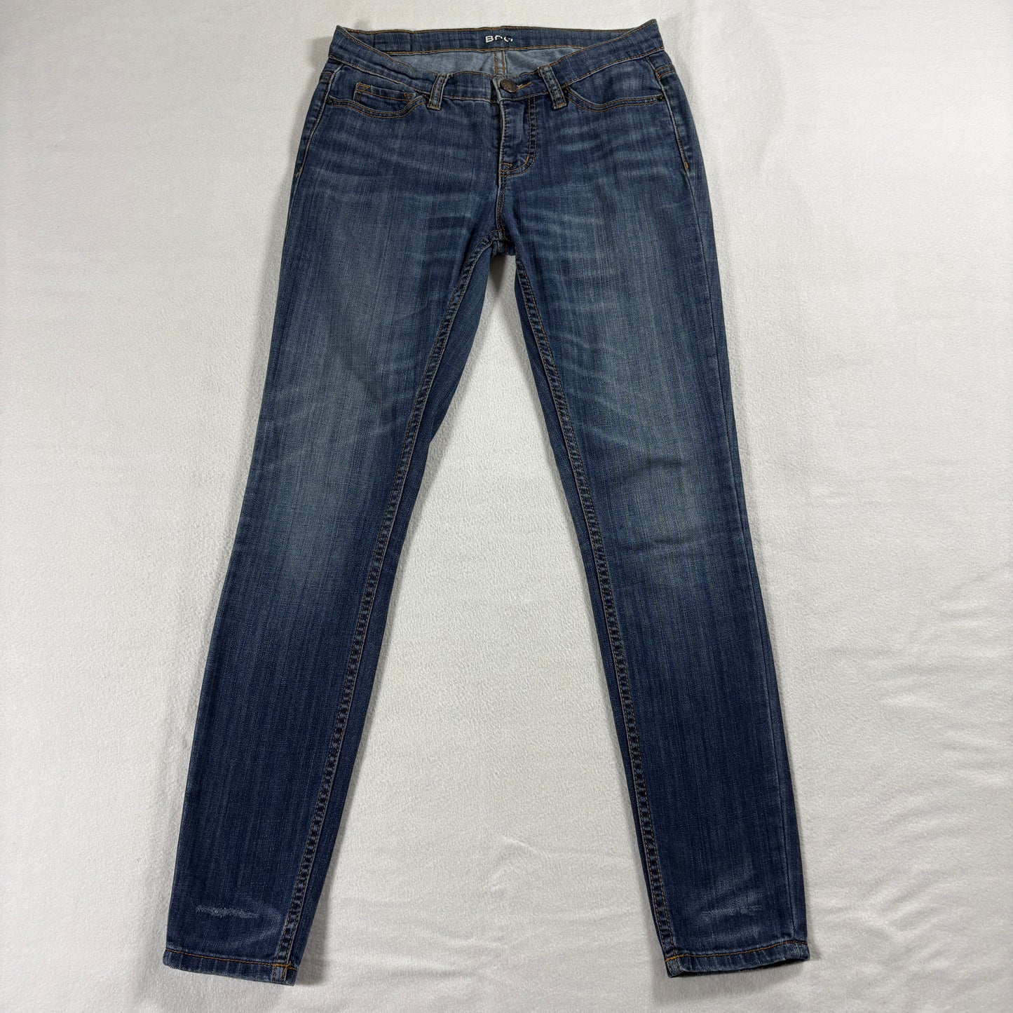 BDG Womens Mid Rise Twig Ankle Skinny Jeans Medium Wash 25x29 Stretch
