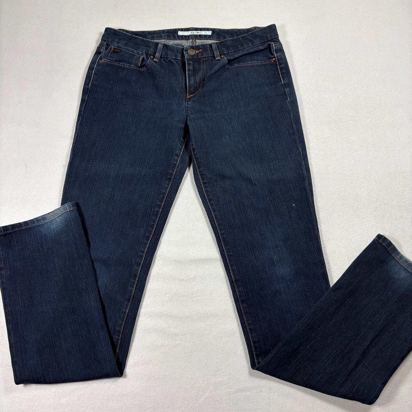 Joe’s Jeans Cigarette Dark Wash Denim Womens Size 28 Slim Fit Stretch Mid Rise