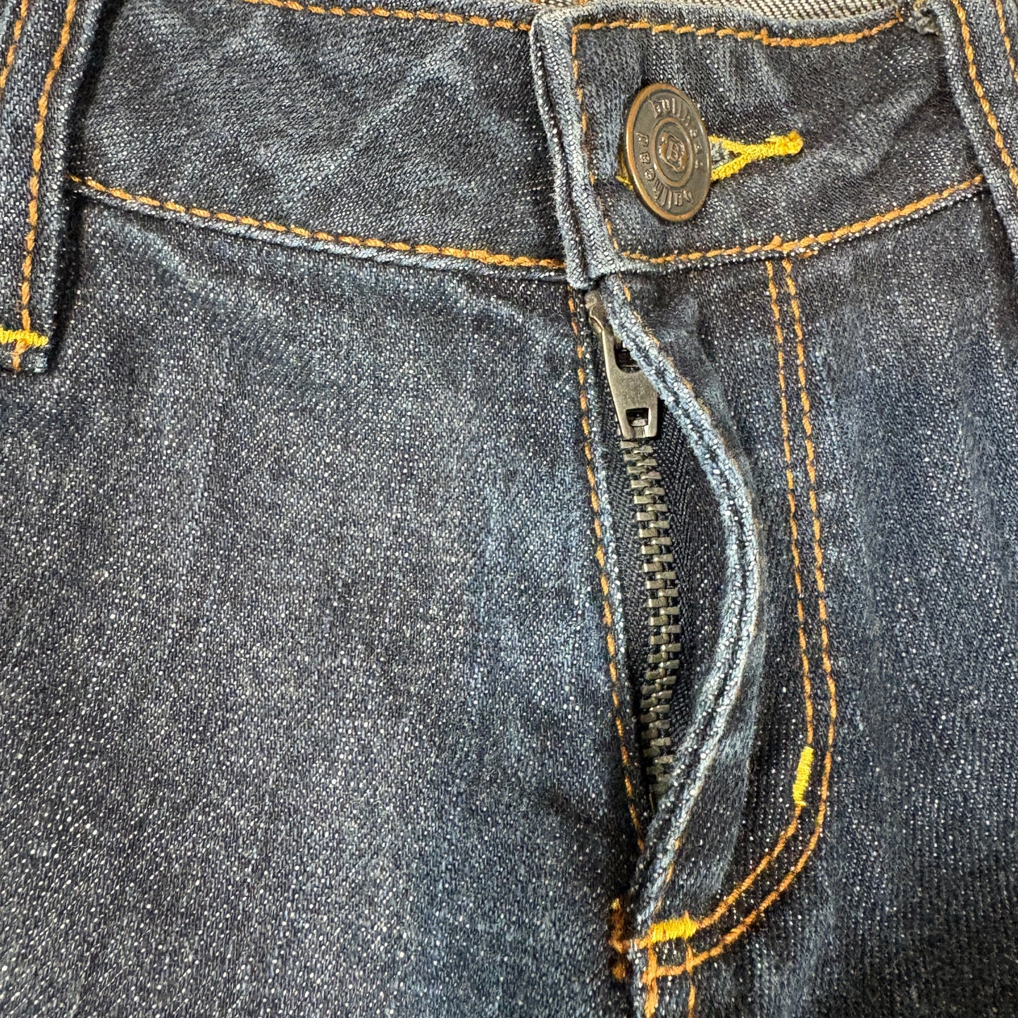 Bullhead Laguna Bootcut Jeans Women’s Size 7 Long Blue Denim Stretch Baggy Y2K