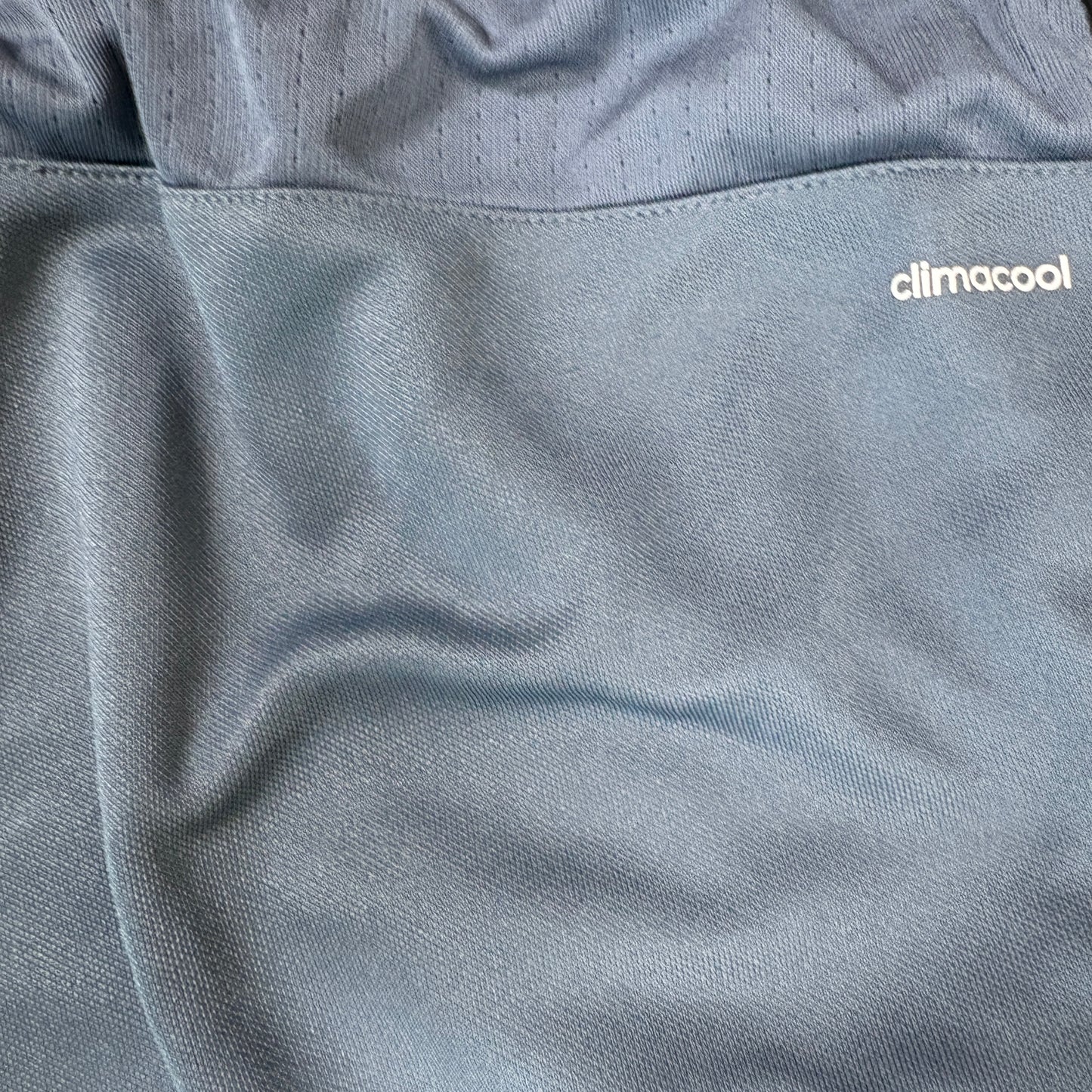 Adidas Men’s Track Pants XL Gray Black Stripes Climacool Athletic Joggers