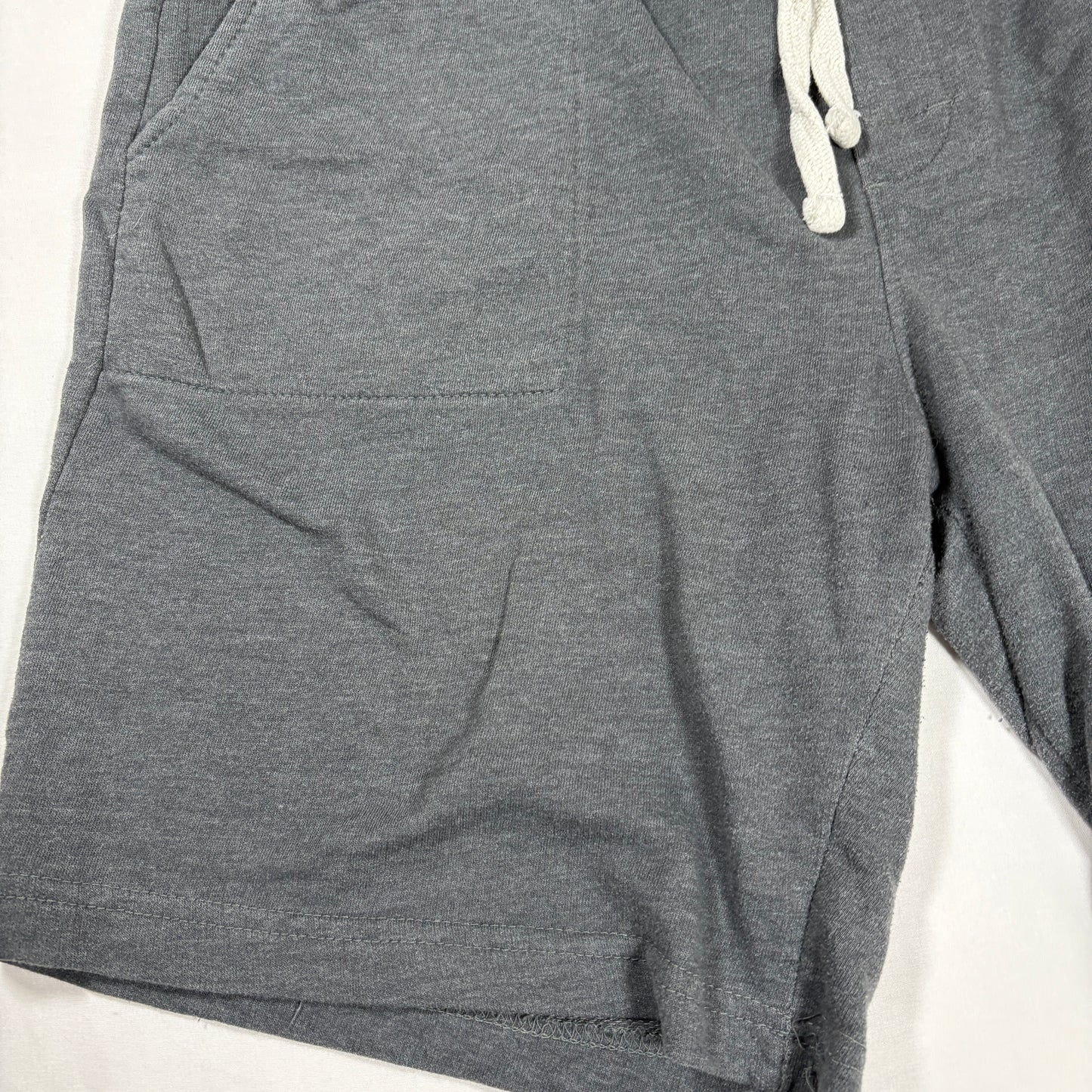 Hurley Men’s Shorts XL Gray Knit Fleece Drawstring Elastic Waist Lounge Casual