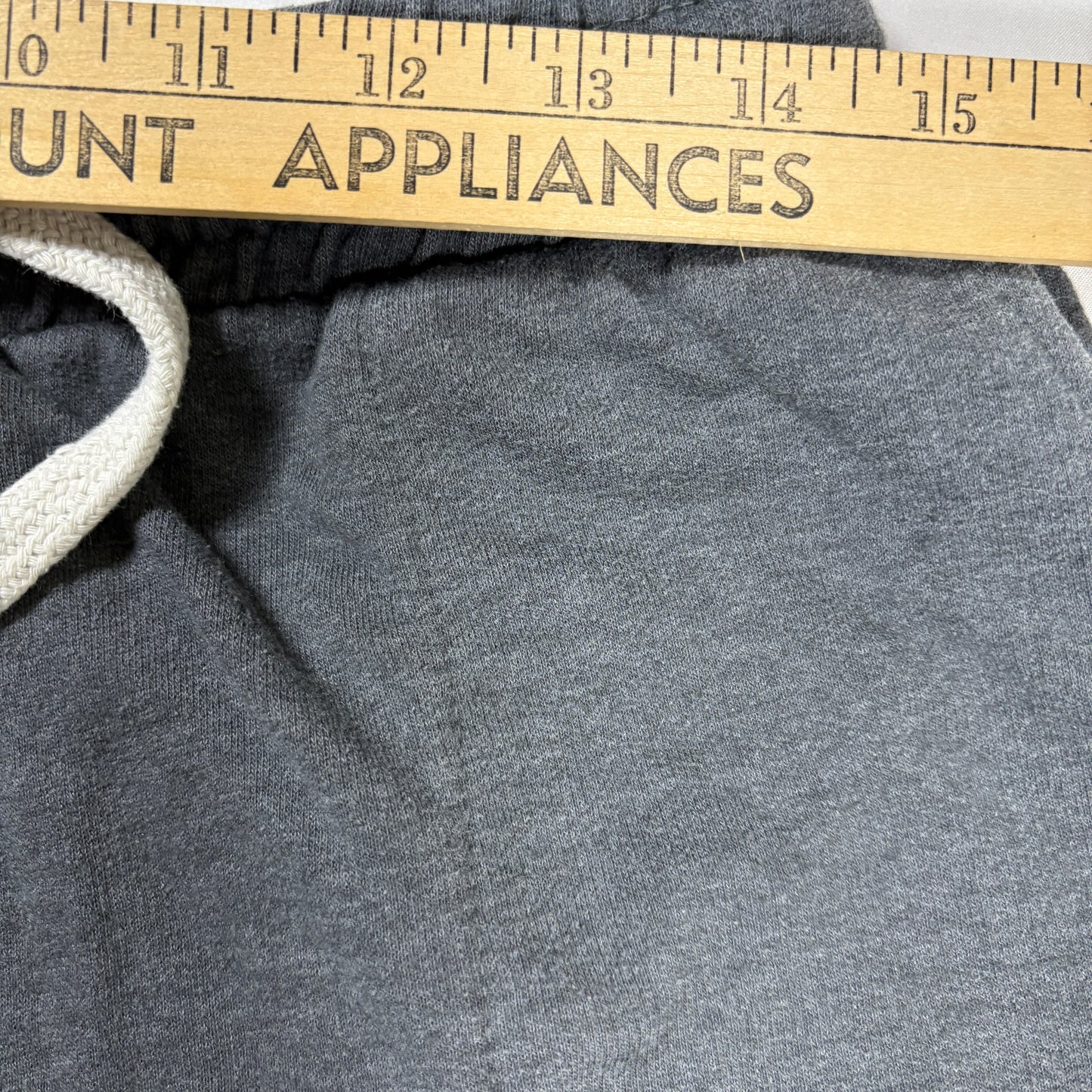 Hurley Men’s Shorts XL Gray Knit Fleece Drawstring Elastic Waist Lounge Casual