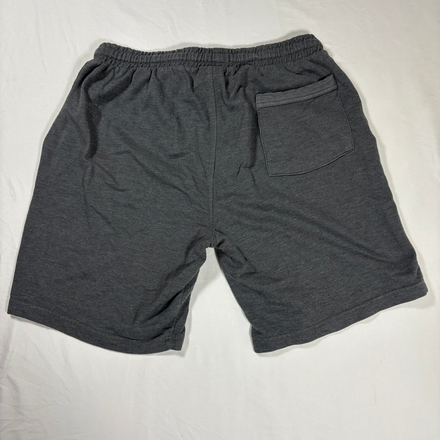 Hurley Men’s Shorts XL Gray Knit Fleece Drawstring Elastic Waist Lounge Casual