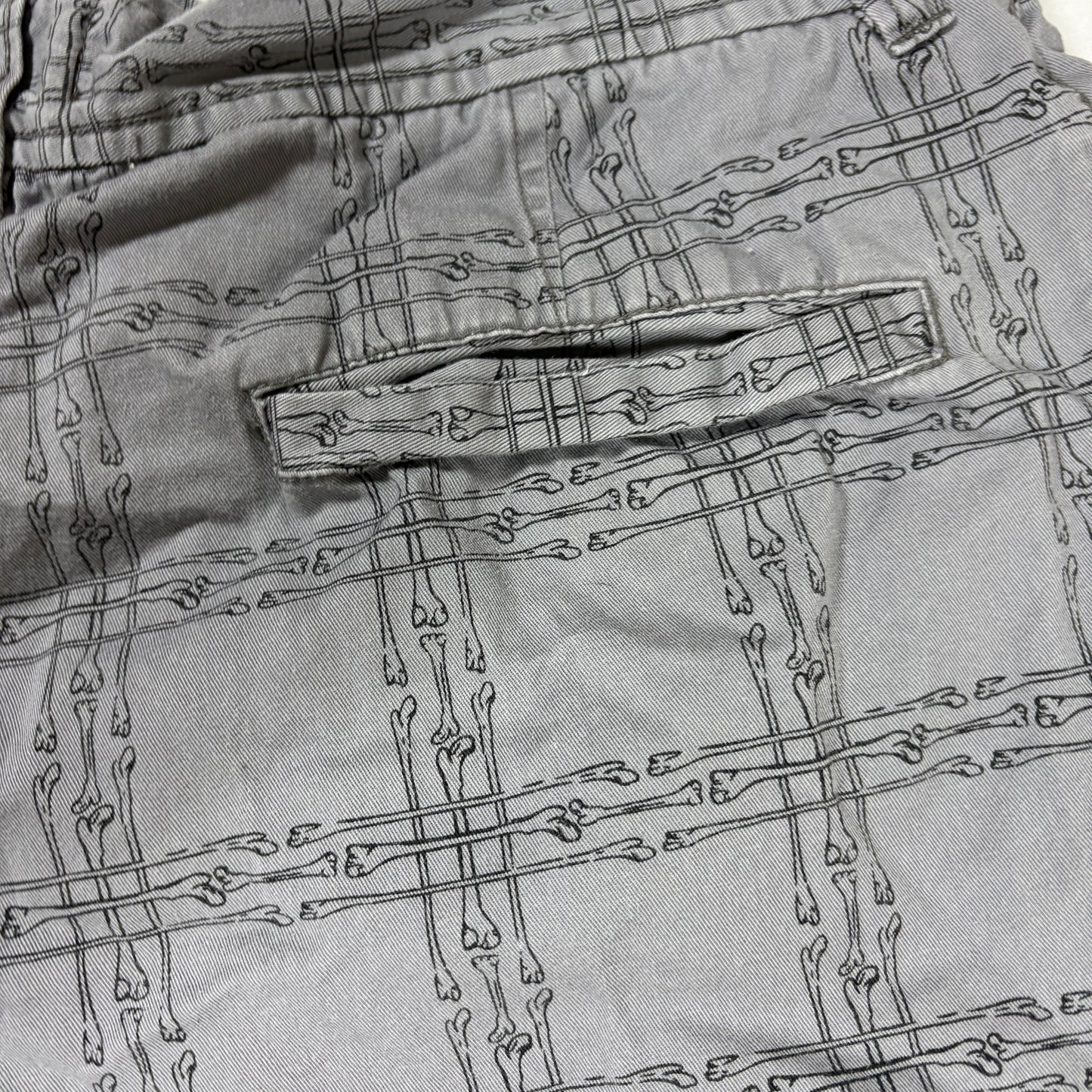 No Boundaries Men’s Shorts 36 Gray Plaid Cotton Casual Flat Front Summer Chino