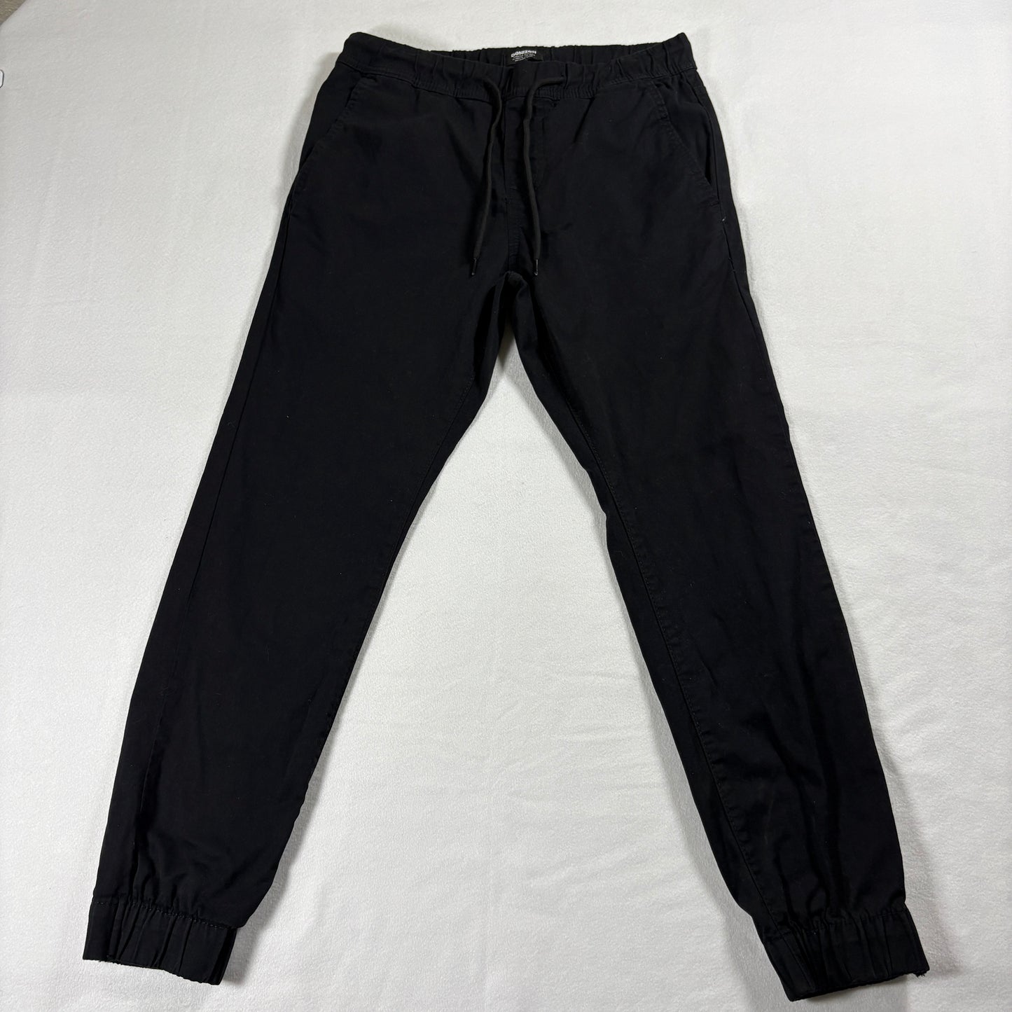 Denizen Levi’s Jogger Pants Mens Small Black Elastic Waist Cotton Stretch Casual