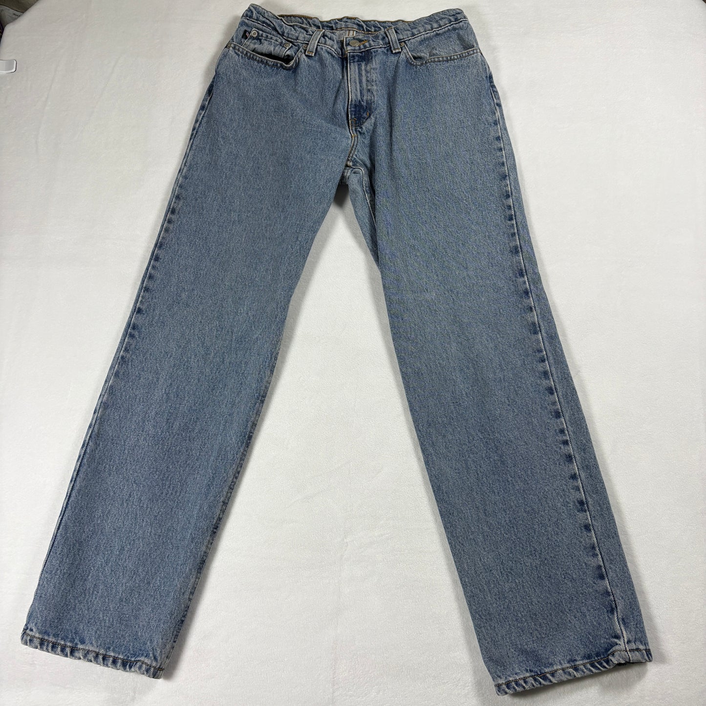 Ralph Lauren Polo Jeans Womens Size 8 Vintage 90s Saturday Jean Blue Denim Retro