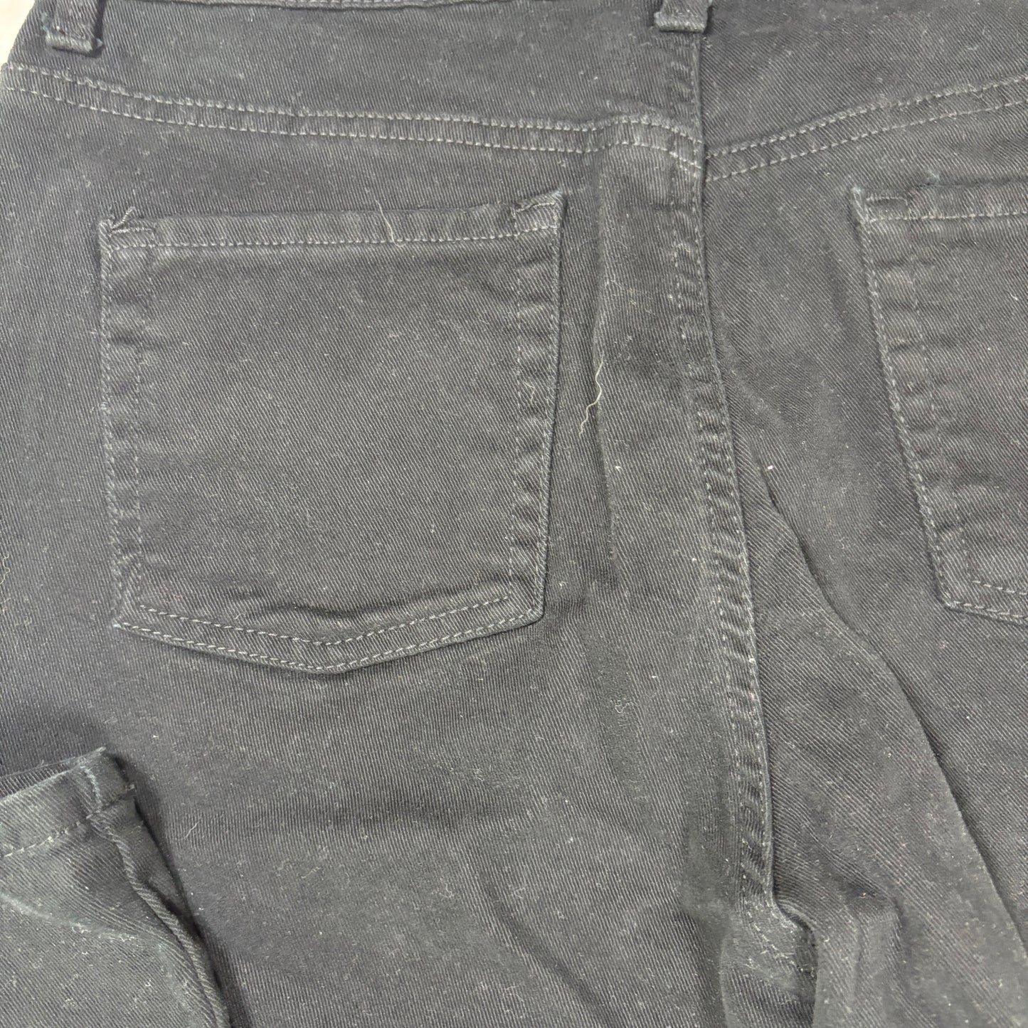 Gloria Vanderbilt Amanda Black Jeans Women’s Size 14 Bootcut High Rise Stretch Denim