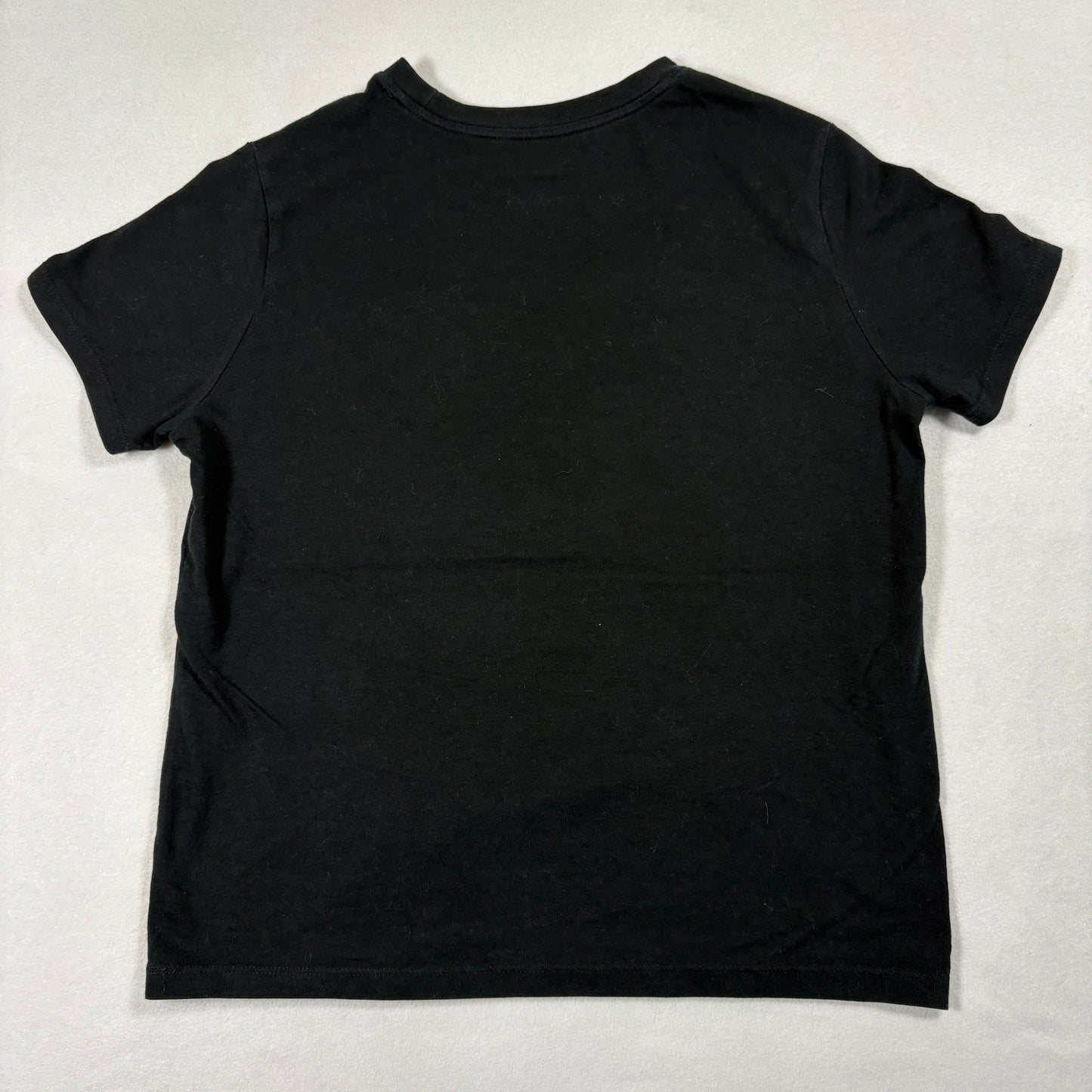 Cat & Jack Kids Youth L 10/12 T Shirt Black Astronaut Space Campfire Graphic Tee