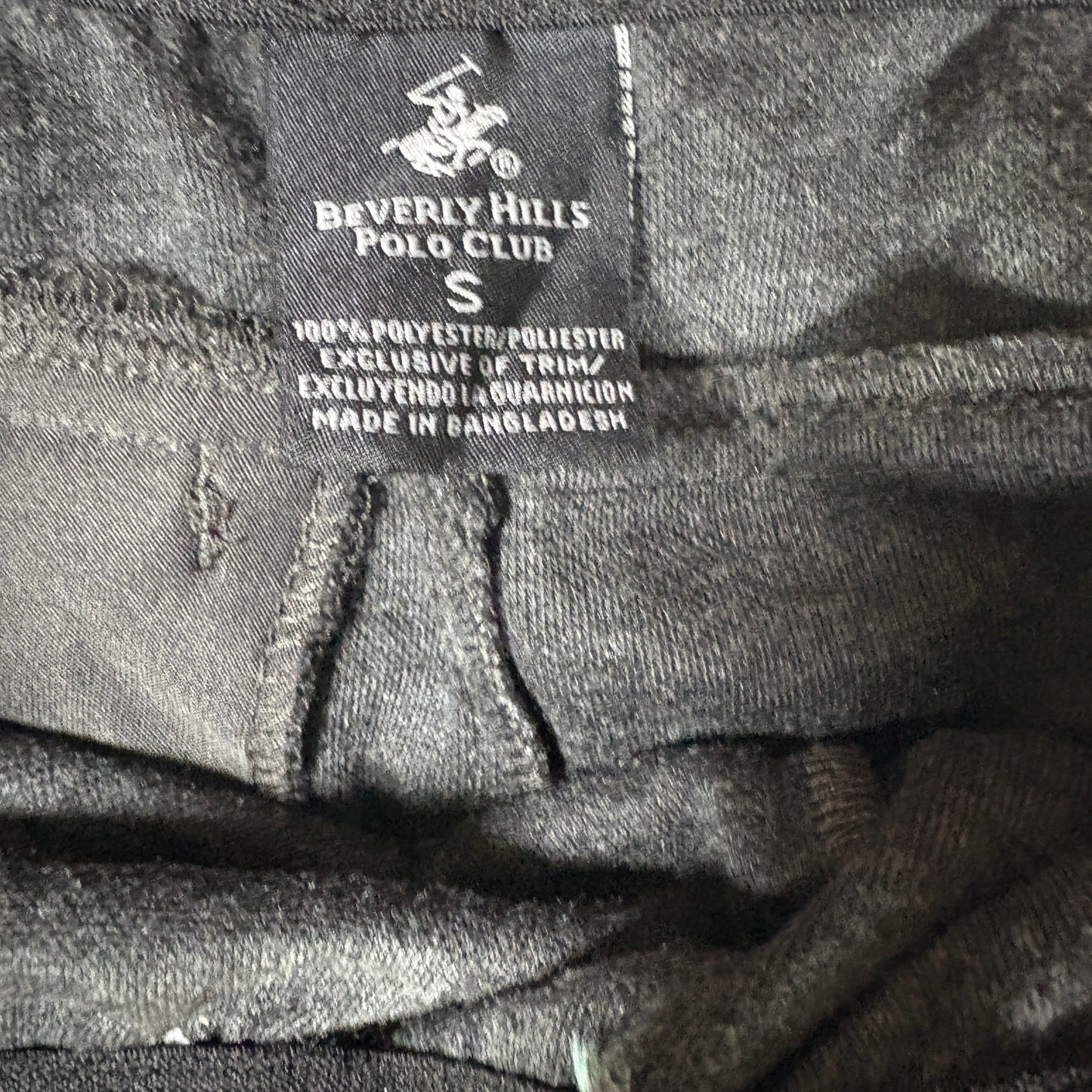 Beverly Hills Polo Club Joggers Men S Gray Drawstring Sweatpants Athletic Pants