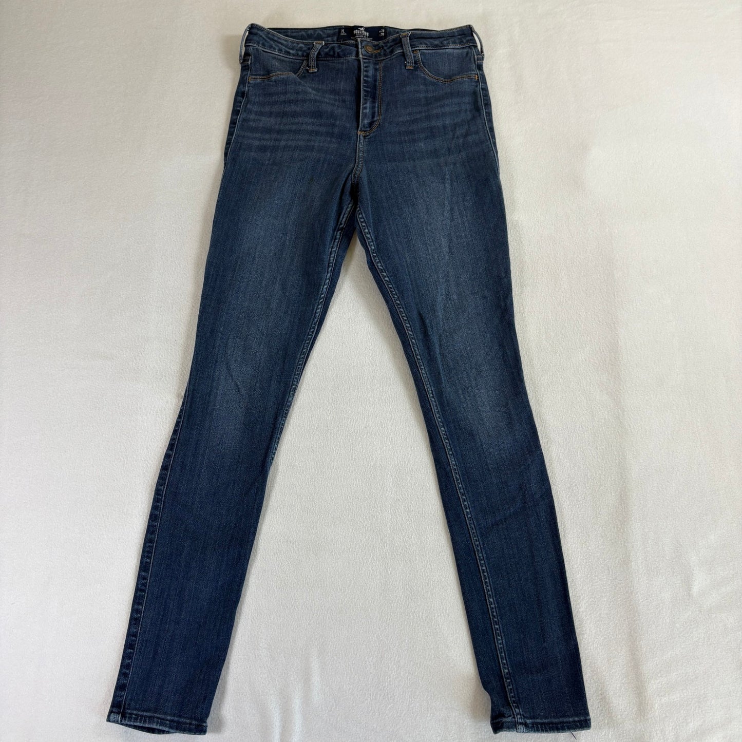 Hollister Curvy High Rise Jean Legging Women’s W28 L30 Dark Wash Stretch Skinny