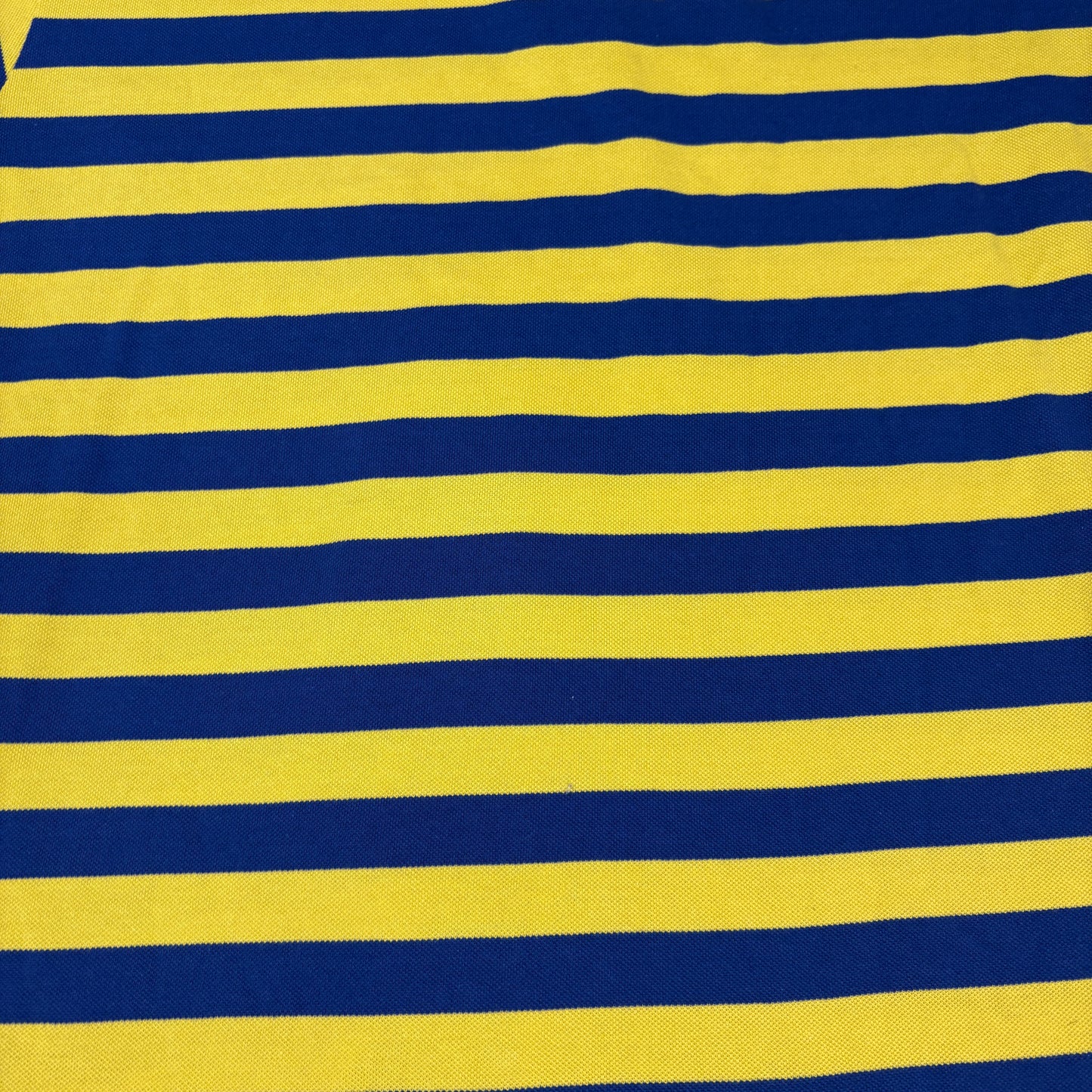 Lacoste Polo Shirt Men 8L Yellow Blue Green Stripe Short Sleeve Classic Fit