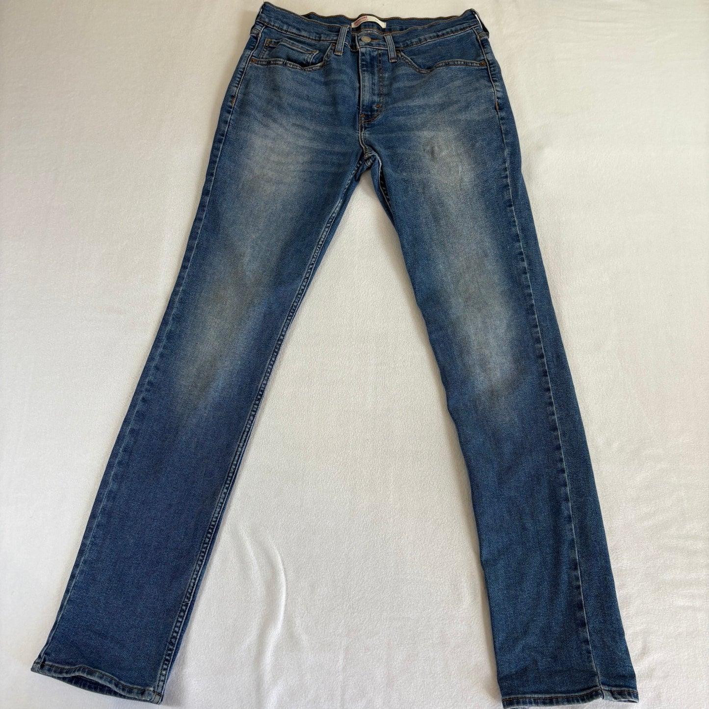 Levi’s Signature Slim Men’s 34x34 Slim Fit Medium Wash Stretch Denim Jeans Blue
