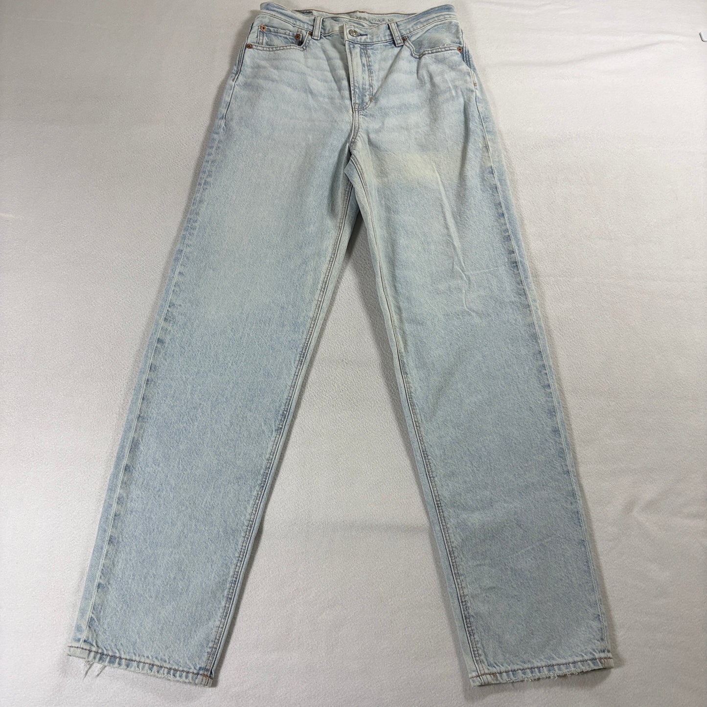American Eagle Strigid Jeans Tag 2 Fits Like 27x31 Light Wash Wide Leg Y2K