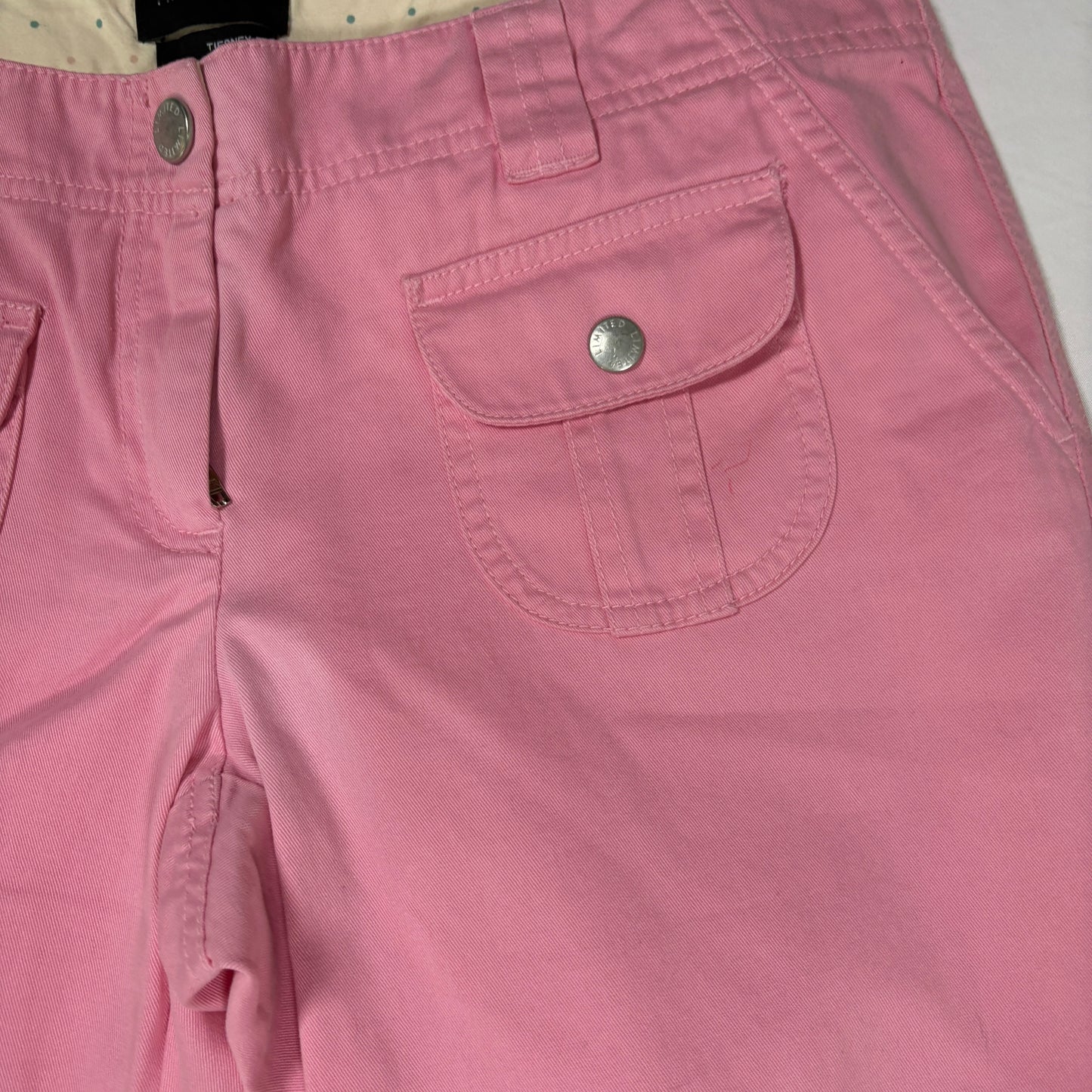 The Limited Women’s Size 6 Tierney Fit Pink Cotton Pants Straight Leg