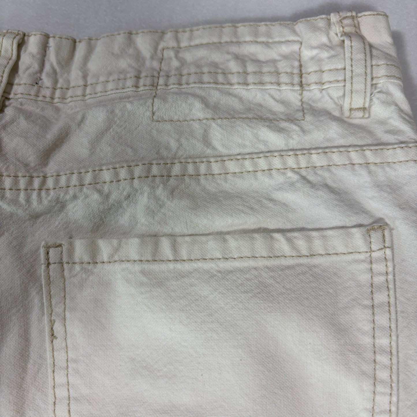 Cotton On Jeans Mens 30 White Straight Leg Denim Pants Casual Neutral Style