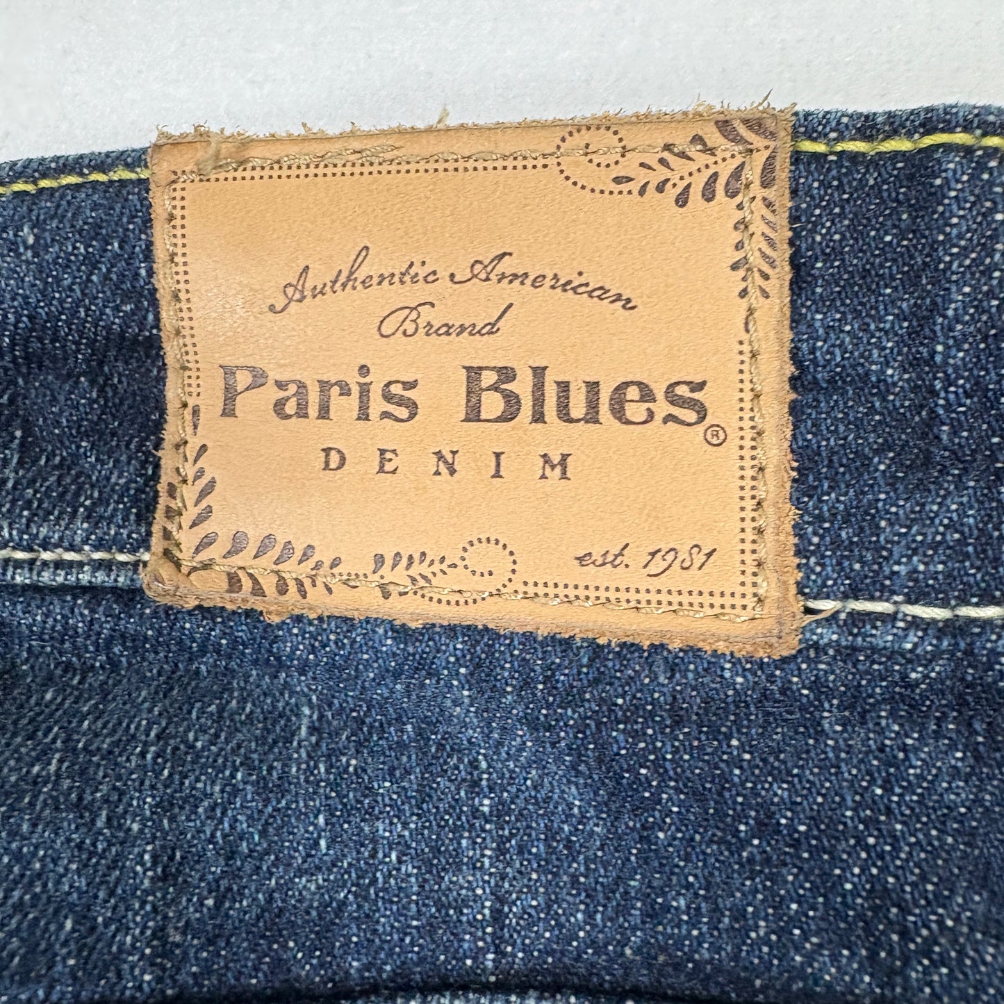 Paris Blues Womens Jeans Size 9 Dark Wash Bootcut Denim Y2K 90s Stretch Vintage