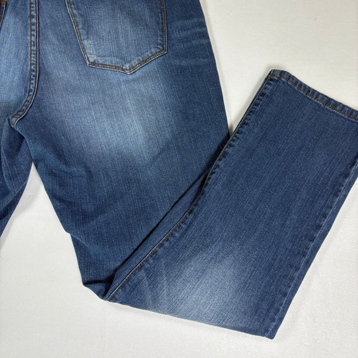 Canyon River Blues Jeans Womens 14 Blue Distressed Ripped Baggy Denim Pants