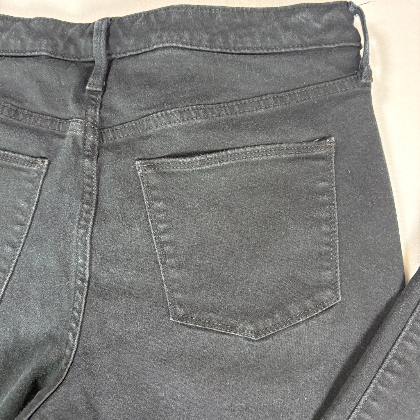 Universal Thread Jeans Womens 12/31S Black Skinny High Rise Stretch Denim Pants