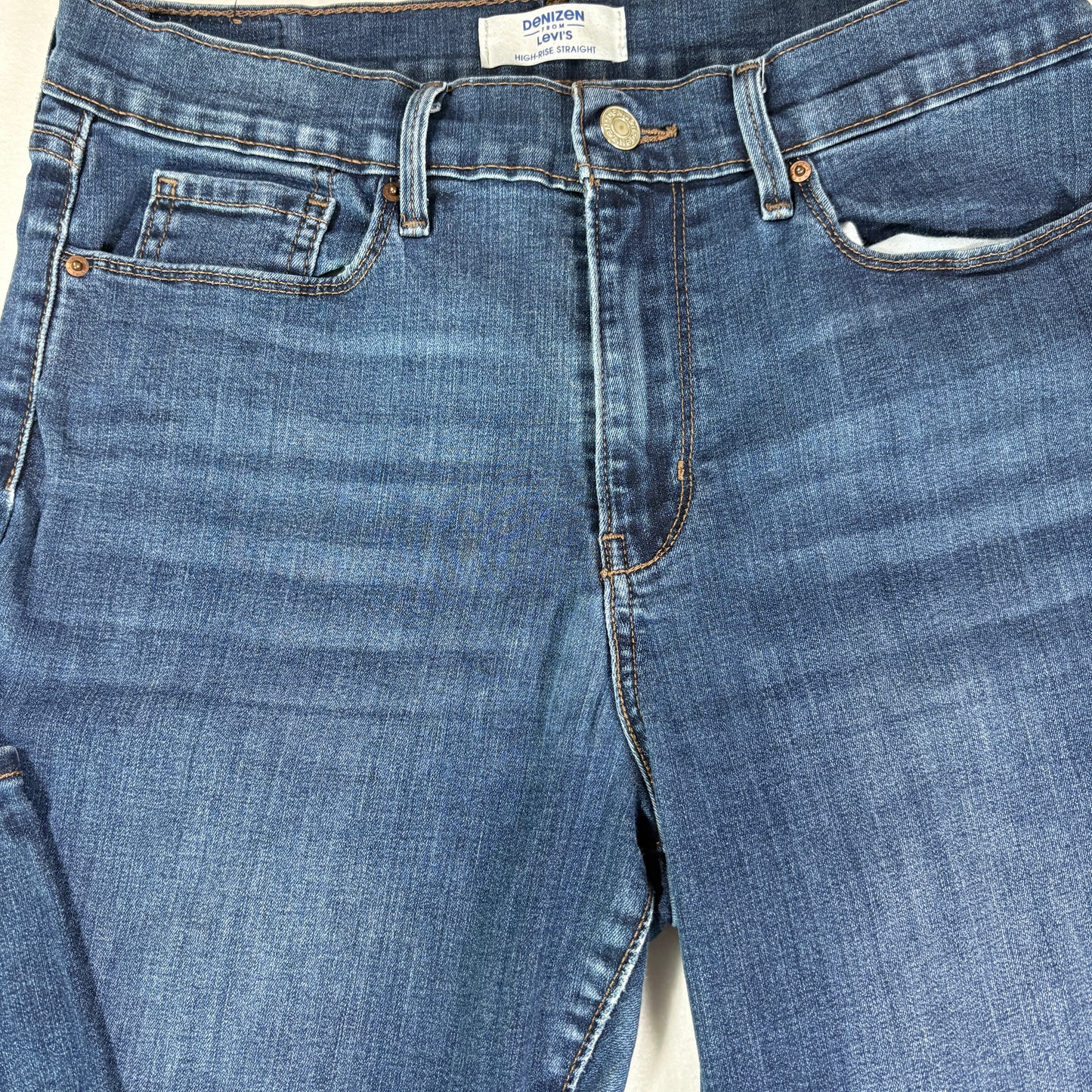 Denizen from Levi’s Jeans Womens 8M W29 L30 High Rise Straight Blue Denim Pants