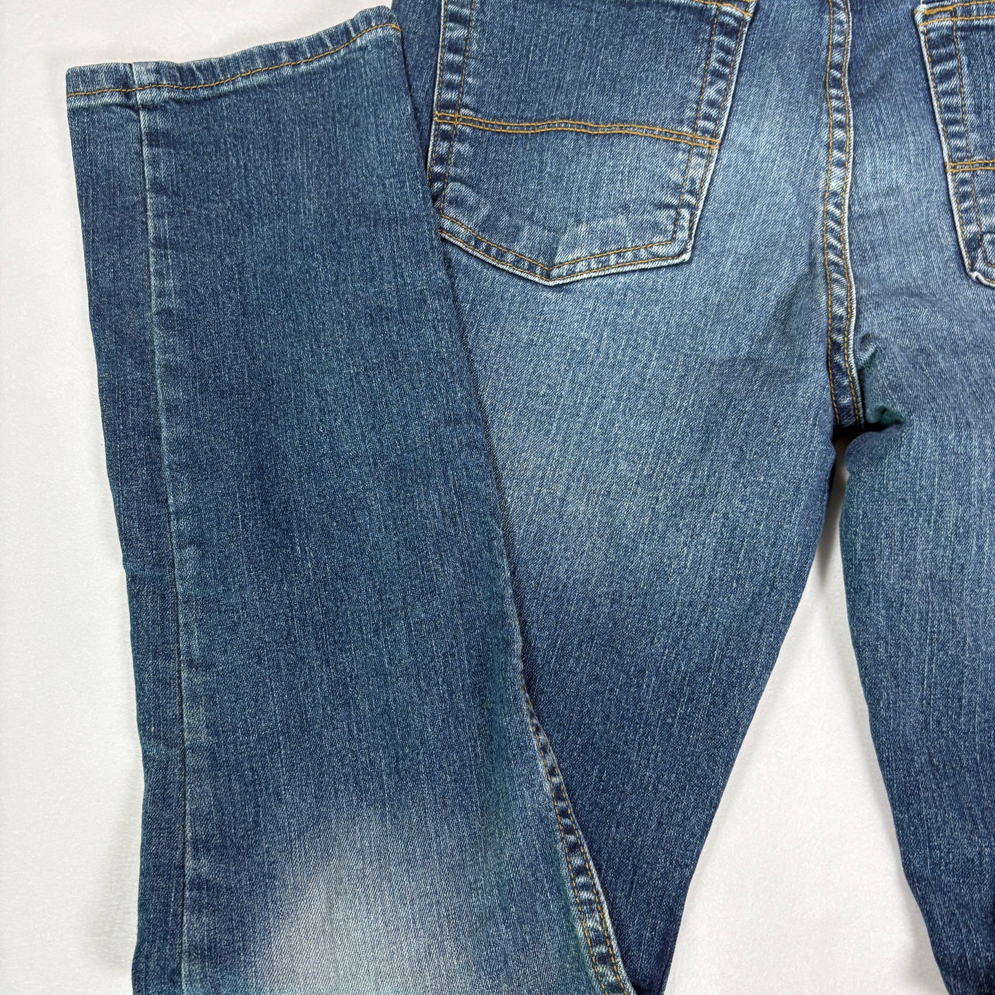 Arizona Jean Co Skinny Jeans Womens 18 Reg Blue Denim Stretch Mid Rise Classic Fit