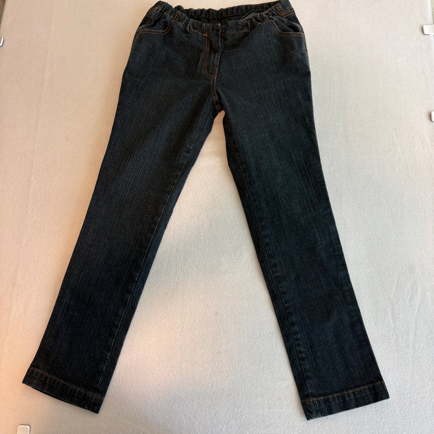 Mother 2 Be Maternity Jeans Womens M Black Denim Stretch Waist Casual Pants