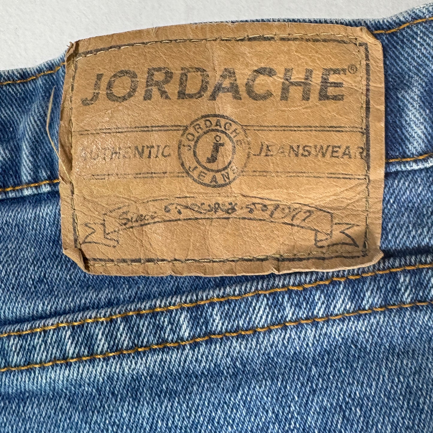 Jordache Women’s 15/16 Stretch Light Wash Bootcut Jeans Blue Denim Baggy Fit