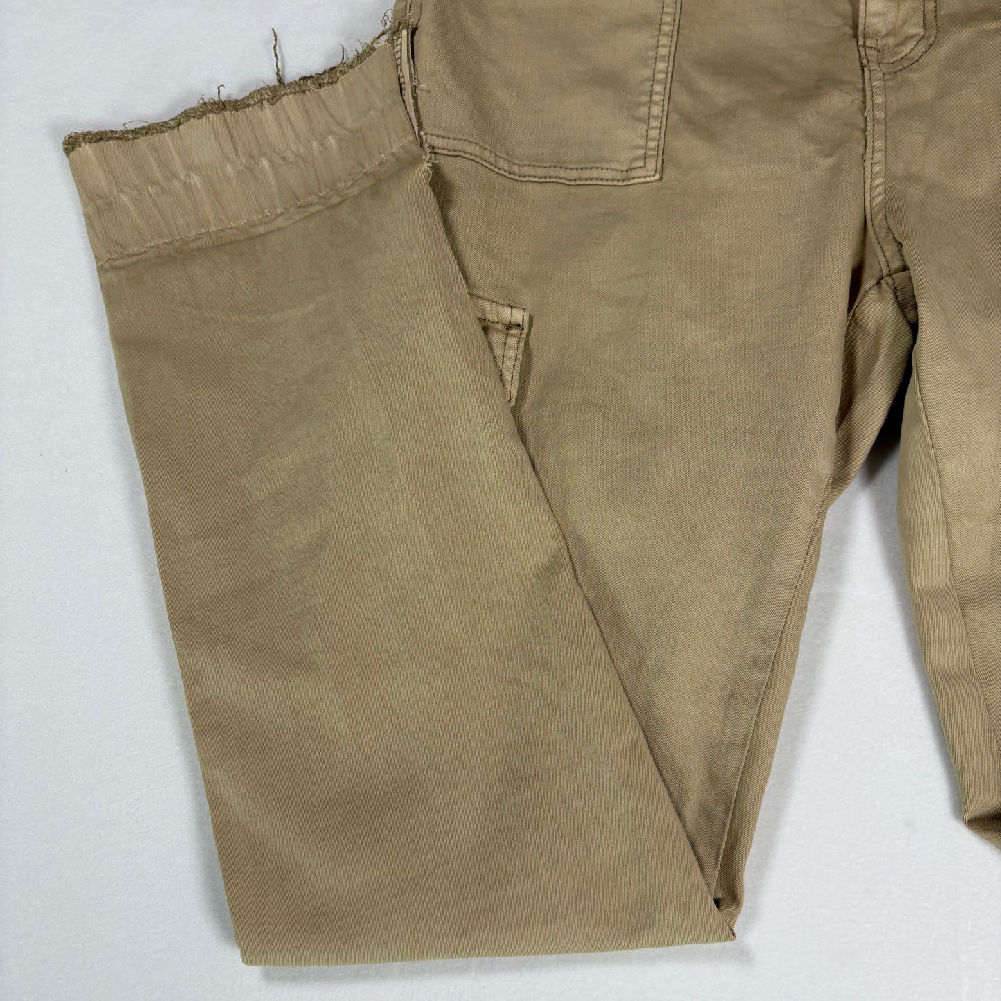 VIP Jeans Women’s 15/32 Khaki Cargo Pants Stretch Utility Carpenter Straight