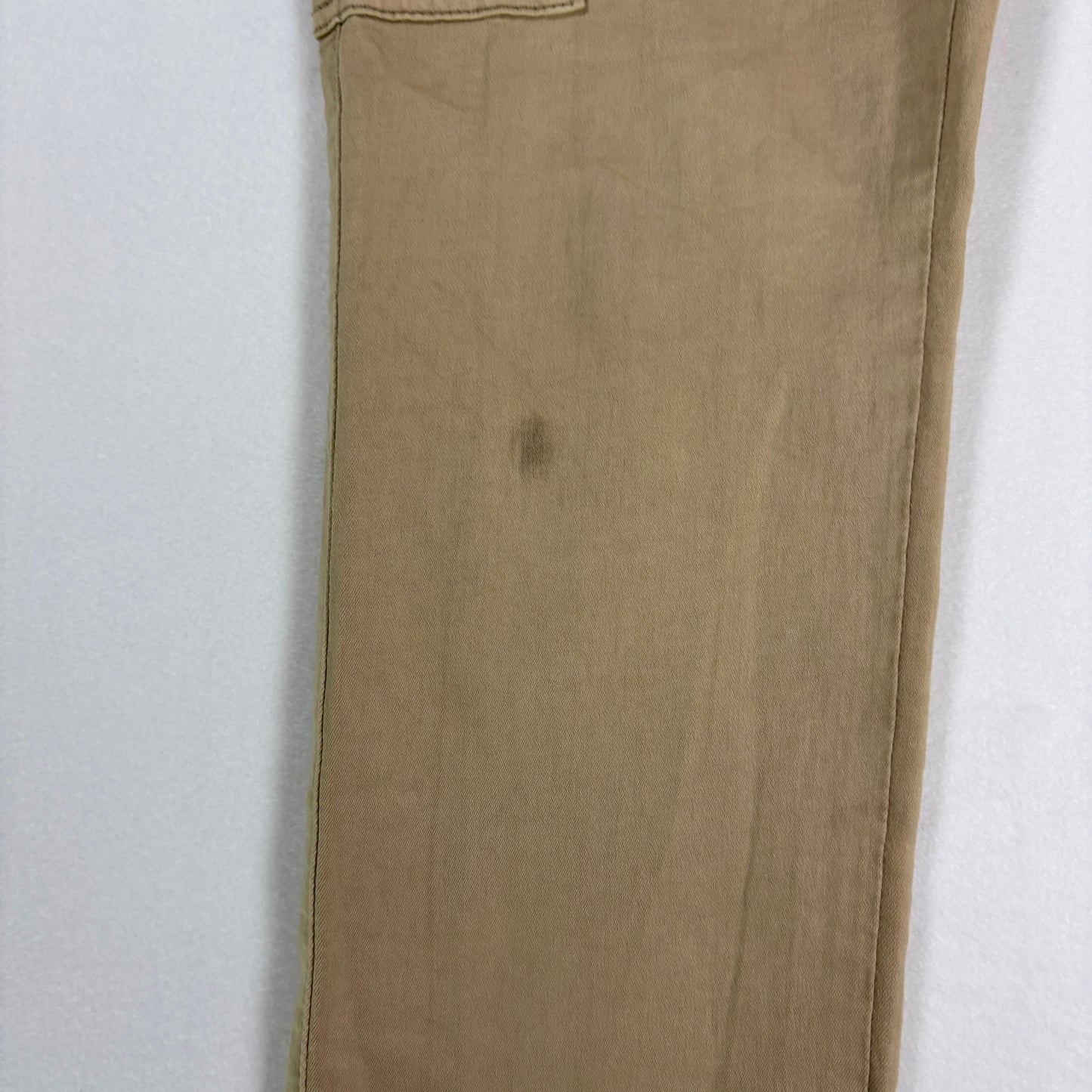 VIP Jeans Women’s 15/32 Khaki Cargo Pants Stretch Utility Carpenter Straight