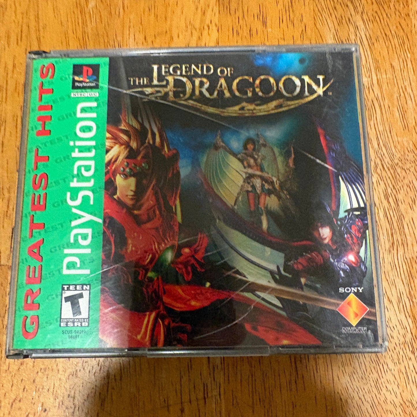 Legend Of Dragoon PS1 Complete 4 Disc Set Greatest Hits Tested All Discs Included