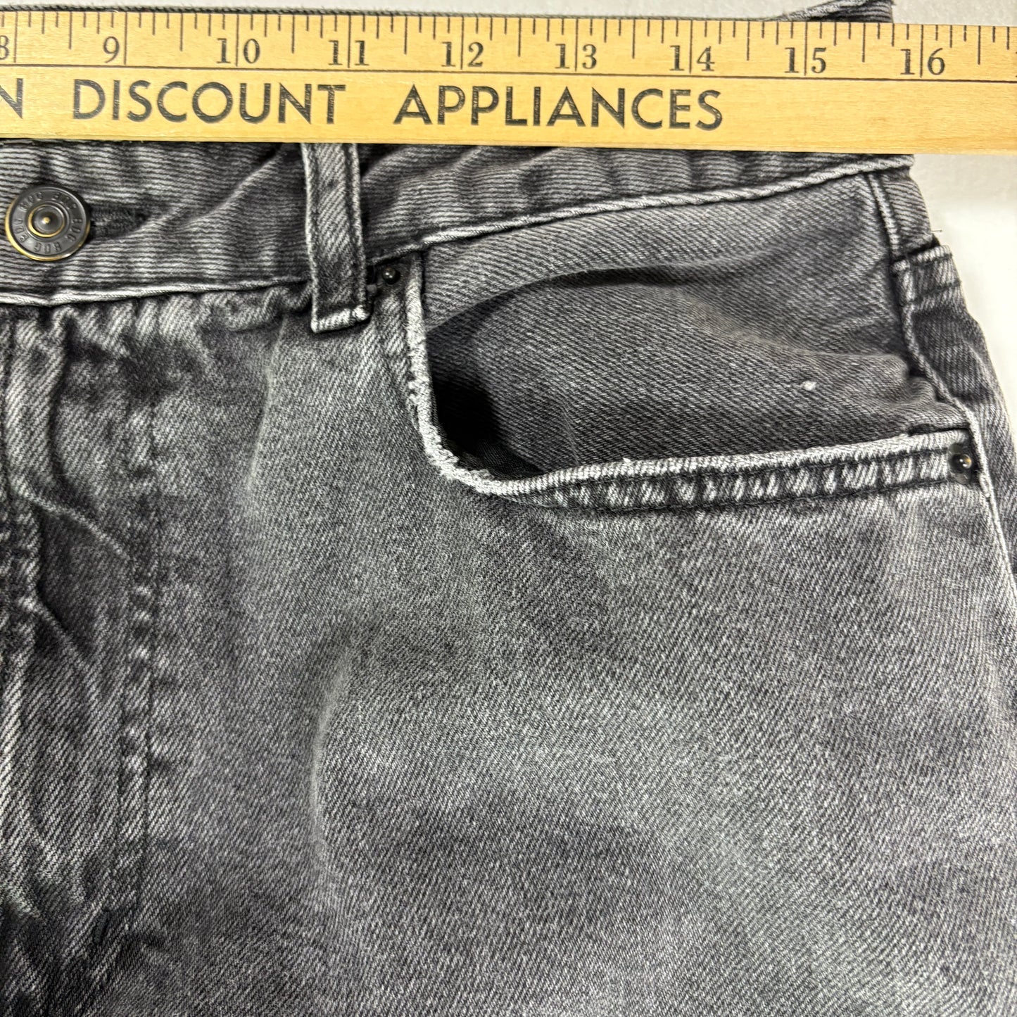 BDG Urban Outfitters Mom Jeans High Rise Black Washed Denim Baggy Women’s 31