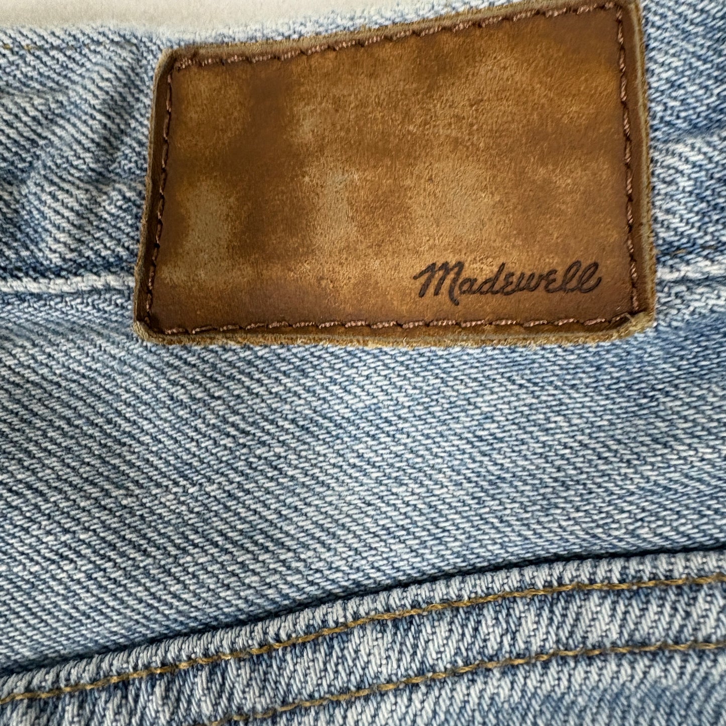 Madewell Womens Jeans 25 The Mom Jean High Rise Vintage 90s Grunge Distressed