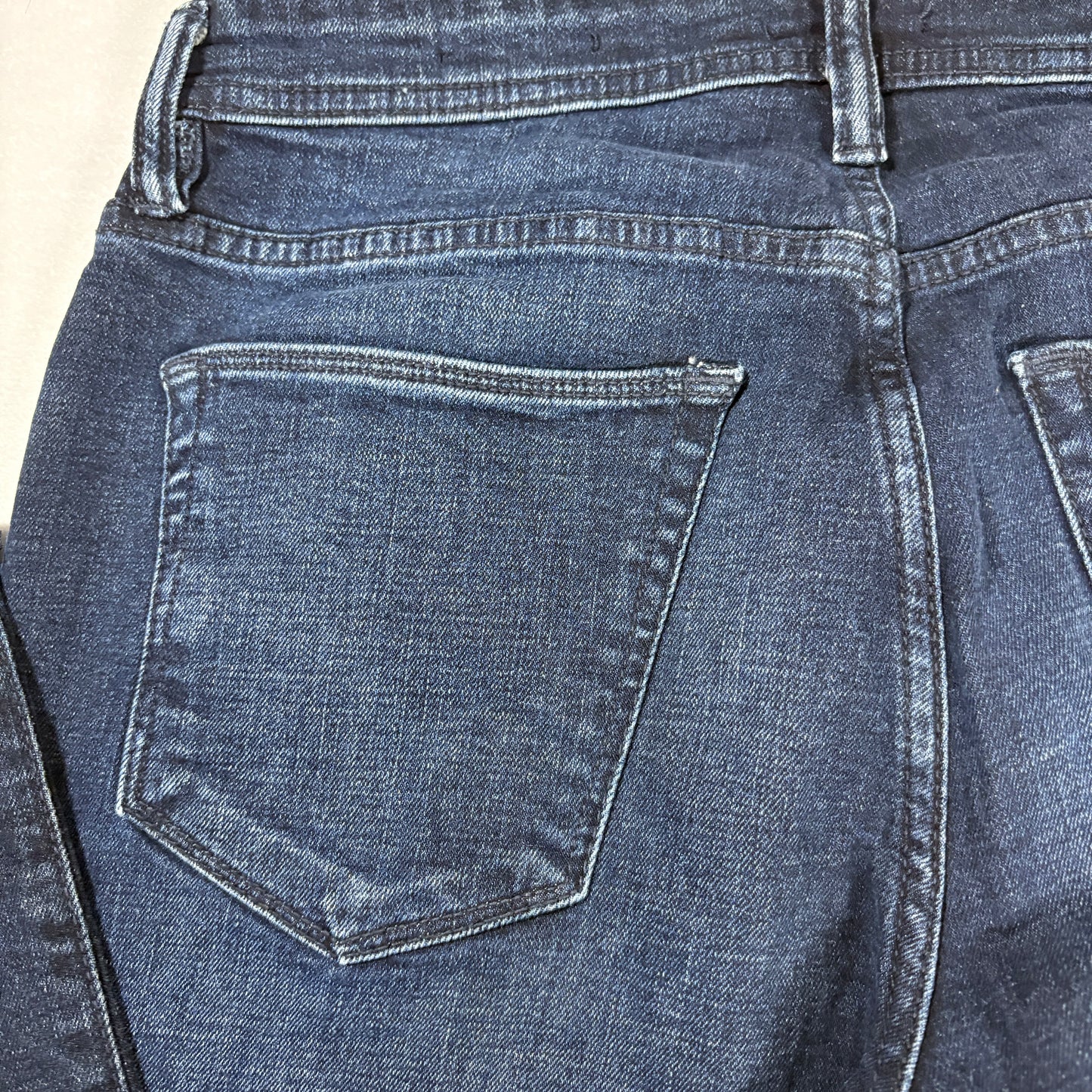 Chaps Jeans Mens 32x32 Slim Straight Dark Wash Denim Classic Five Pocket Pants