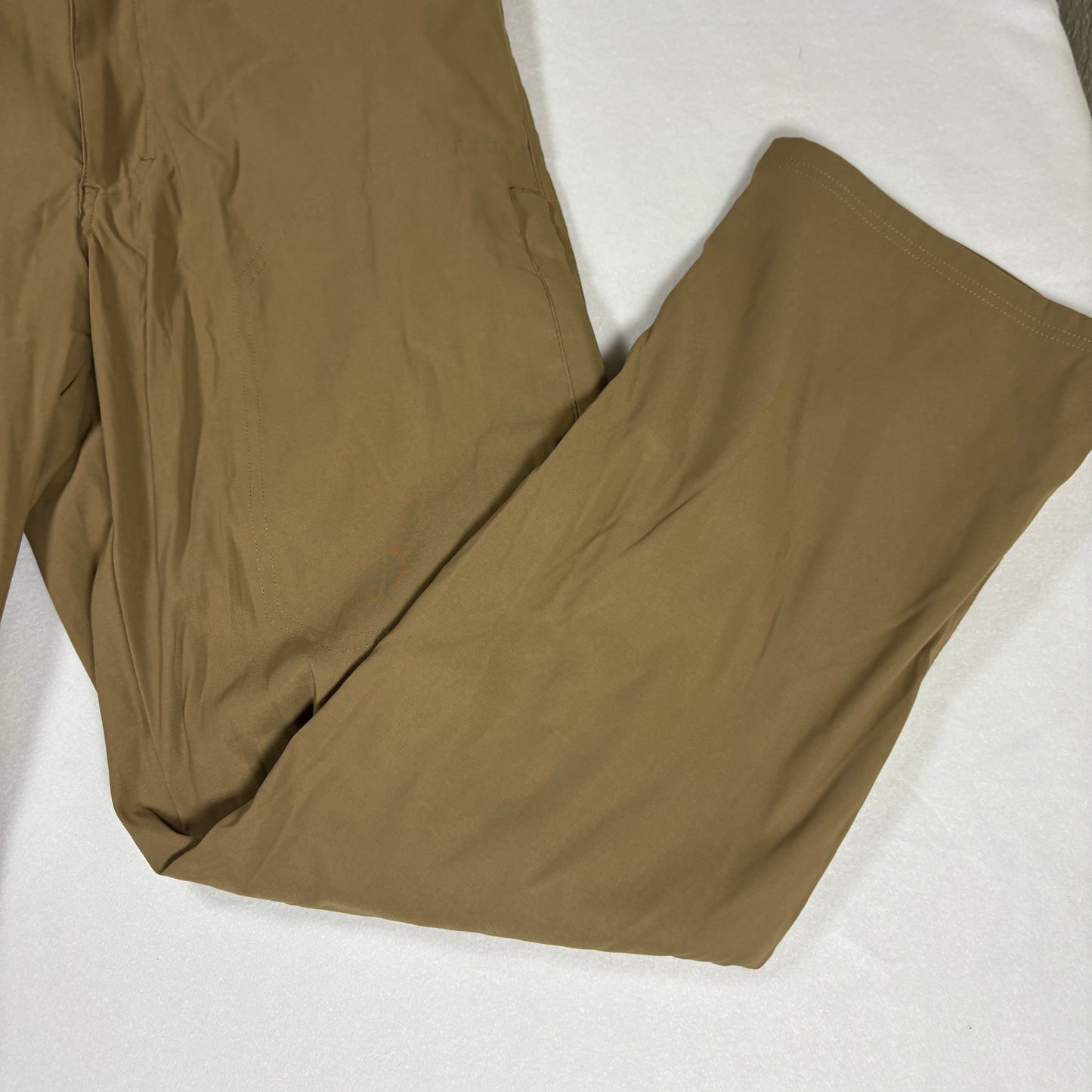 Orvis Mens Pants 32x30 Brown Stretch Casual Travel Outdoor Hiking Chino Trousers