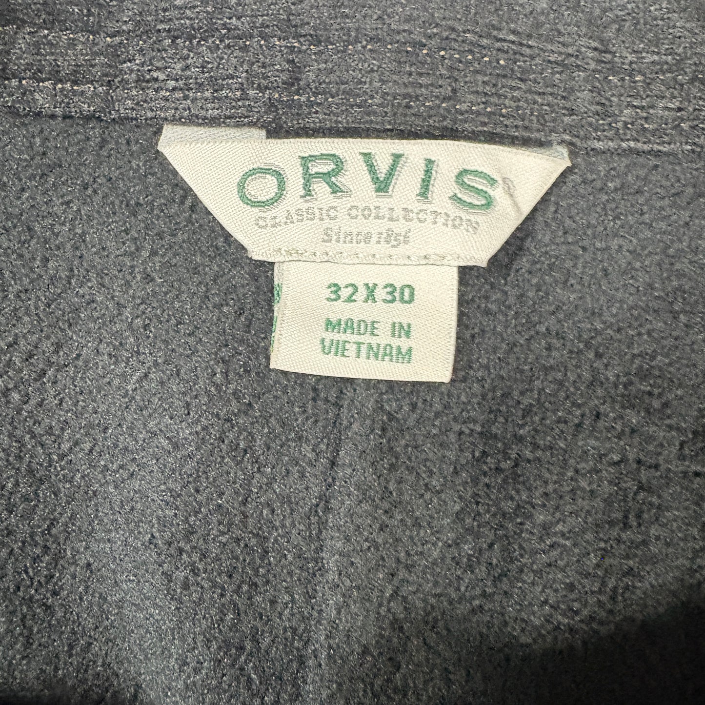 Orvis Mens Pants 32x30 Brown Stretch Casual Travel Outdoor Hiking Chino Trousers