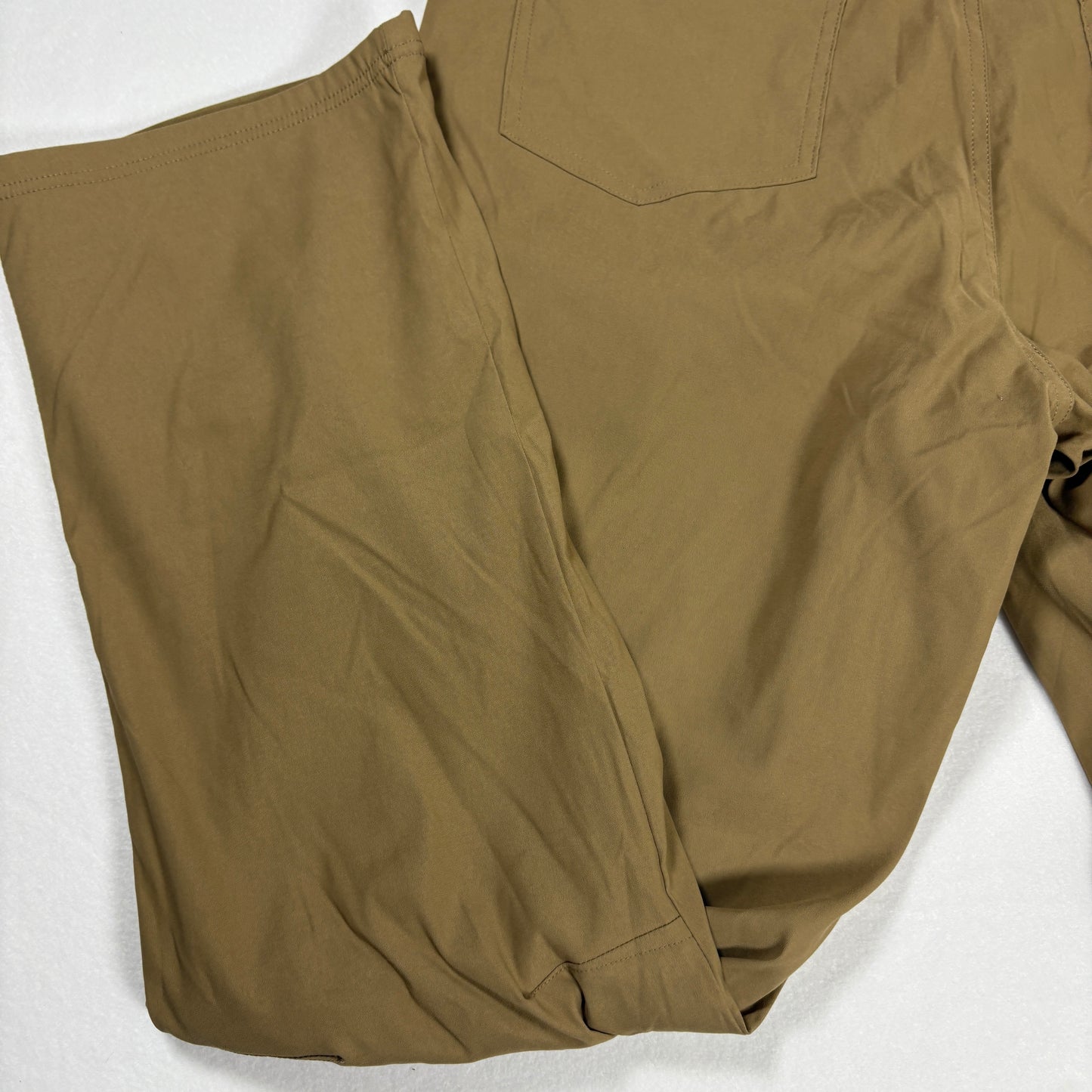 Orvis Mens Pants 32x30 Brown Stretch Casual Travel Outdoor Hiking Chino Trousers
