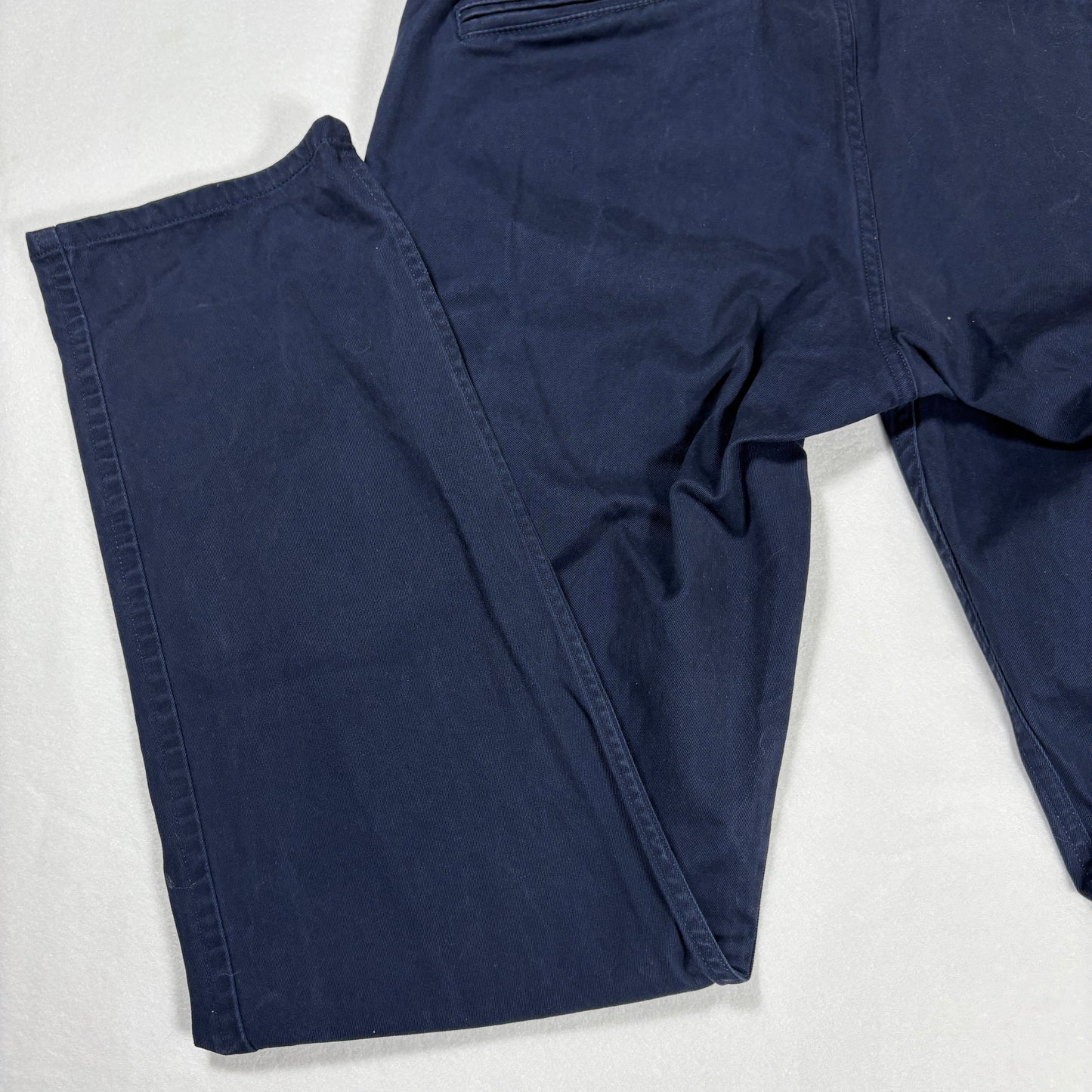 Dockers Mens Pants 33x32 Navy Blue Slim Fit Stretch Khaki Chino Dress Casual