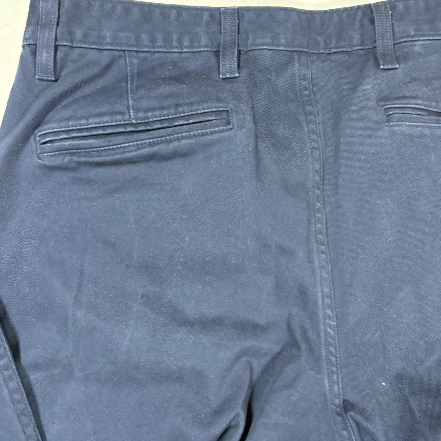 Dockers Mens Pants 33x32 Navy Blue Slim Fit Stretch Khaki Chino Dress Casual