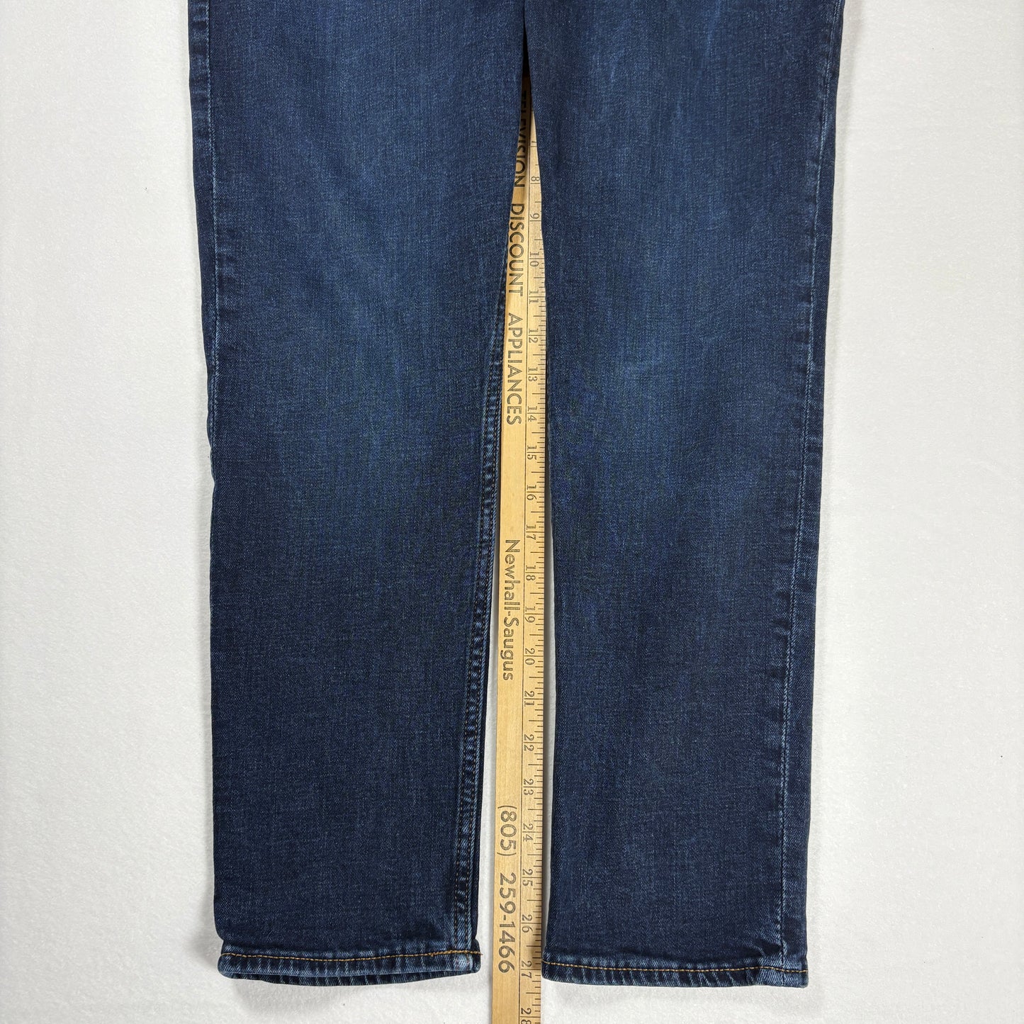 Banana Republic Jeans Mens 33x30 Skinny Fit Dark Wash Stretch Denim Casual Pants