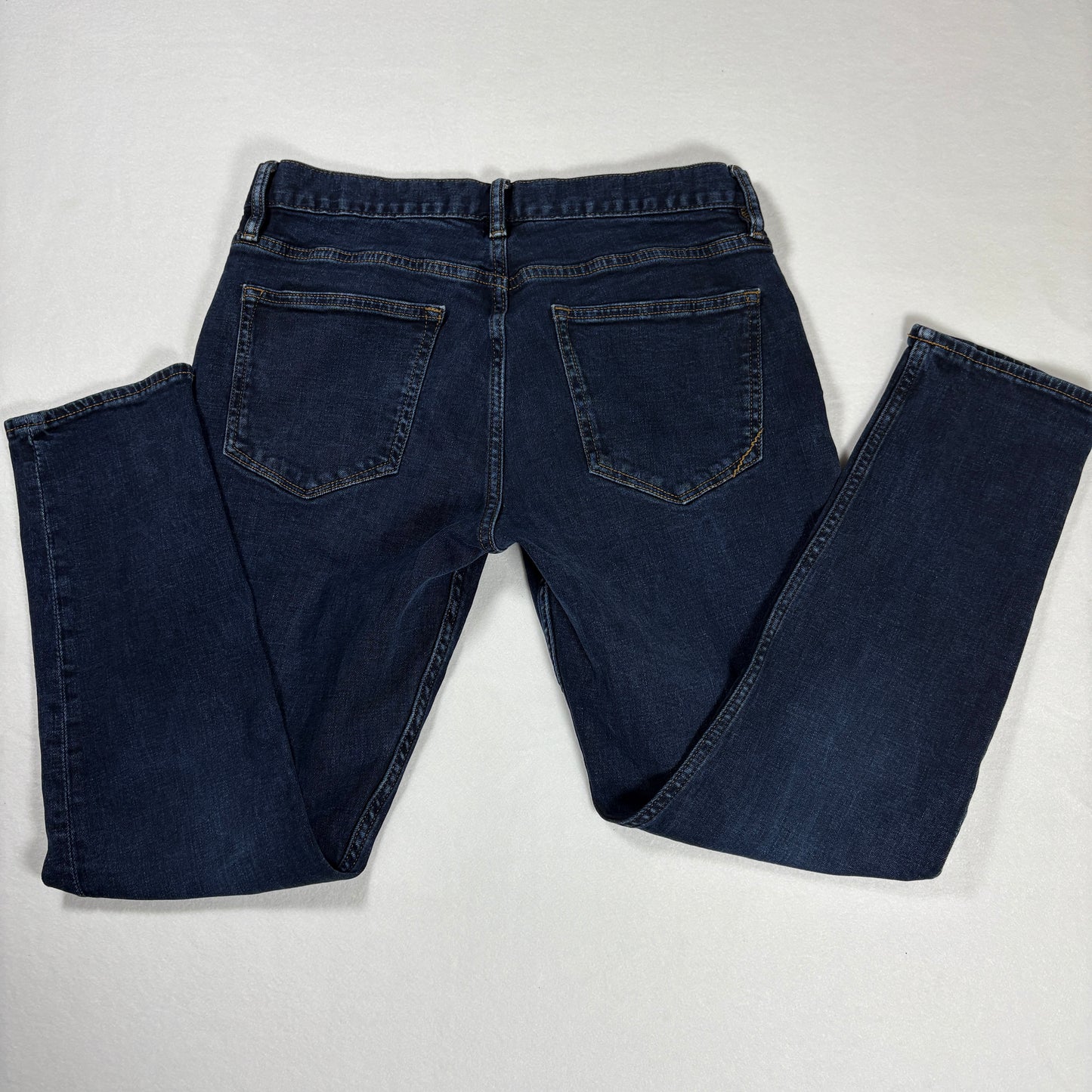 Banana Republic Jeans Mens 33x30 Skinny Fit Dark Wash Stretch Denim Casual Pants