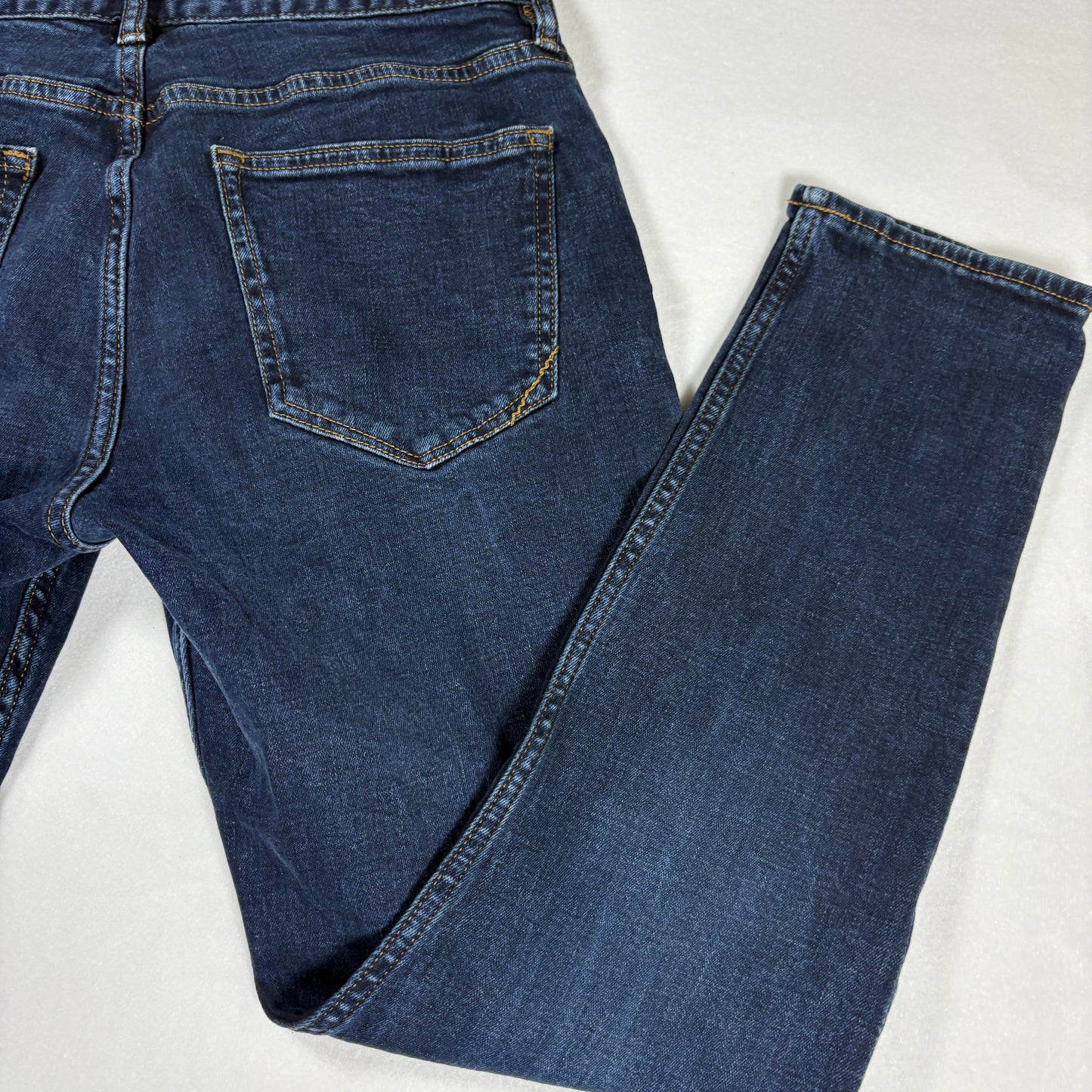 Banana Republic Jeans Mens 33x30 Skinny Fit Dark Wash Stretch Denim Casual Pants