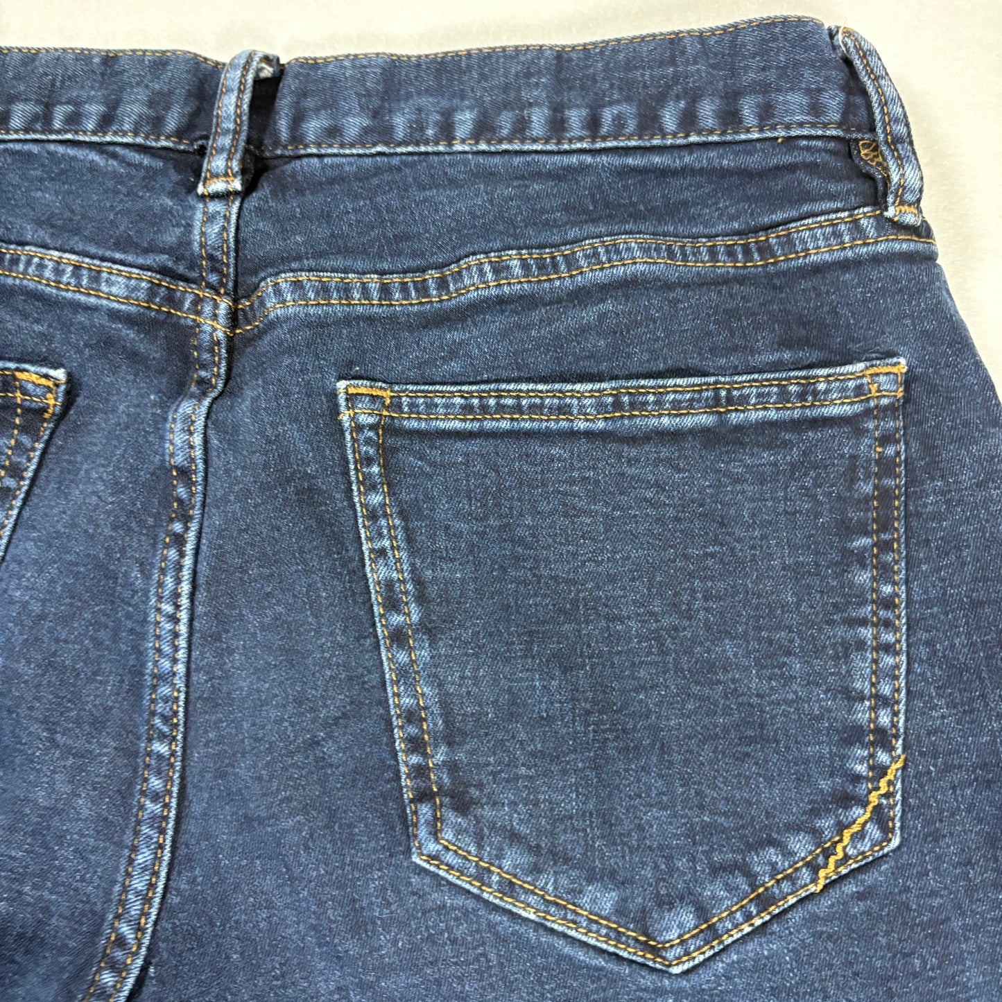 Banana Republic Jeans Mens 33x30 Skinny Fit Dark Wash Stretch Denim Casual Pants