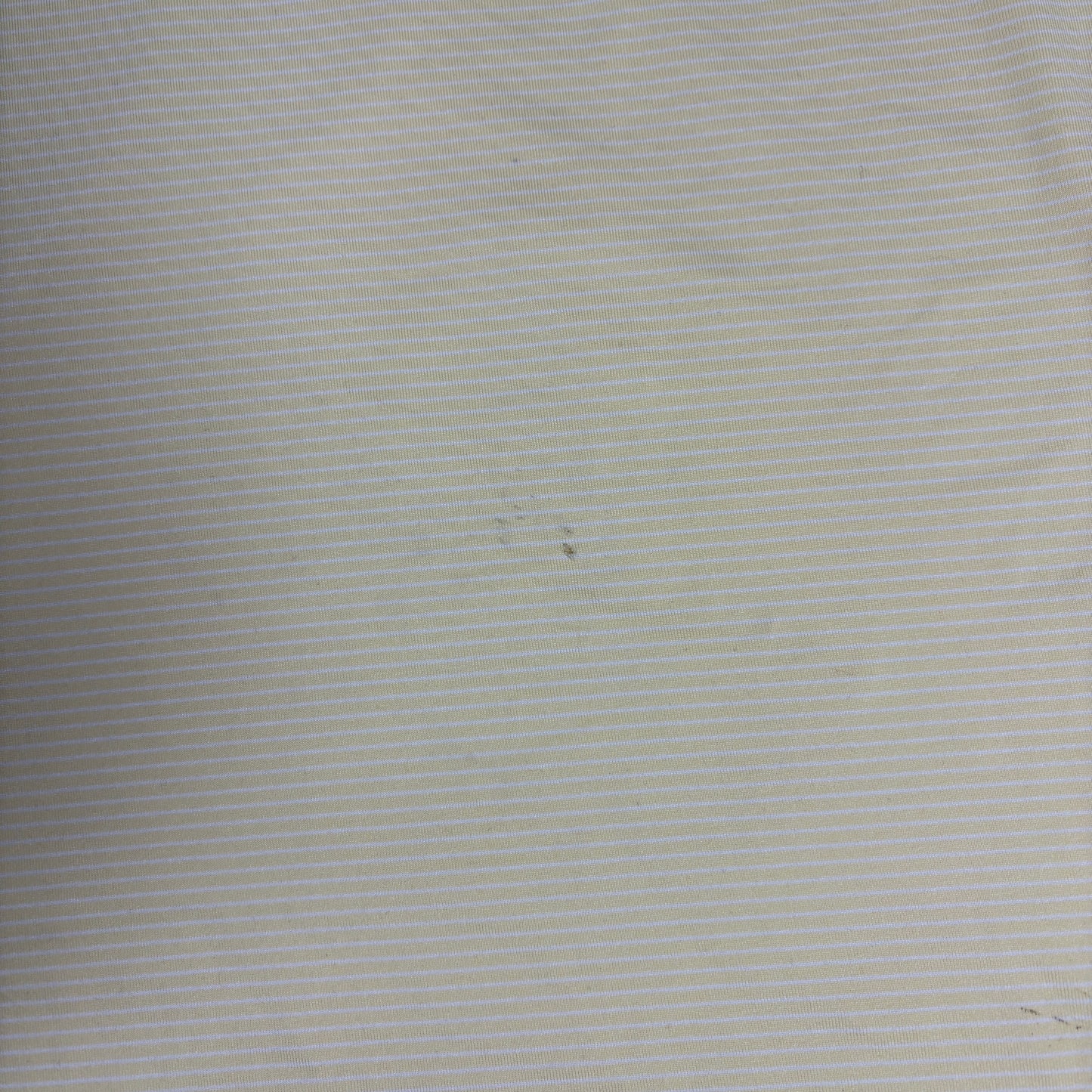 Pebble Beach Lone Cypress Performance Polo Shirt Men’s Small Yellow Striped Golf