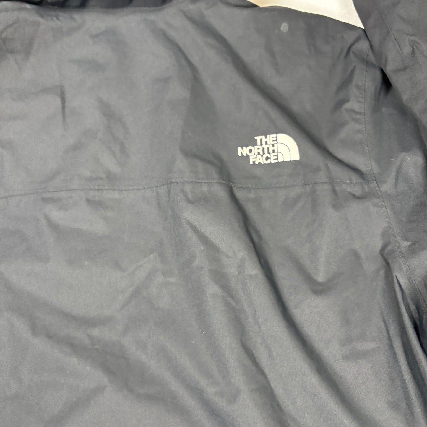 The North Face Men’s Black Hooded Full-Zip Windbreaker Jacket XL