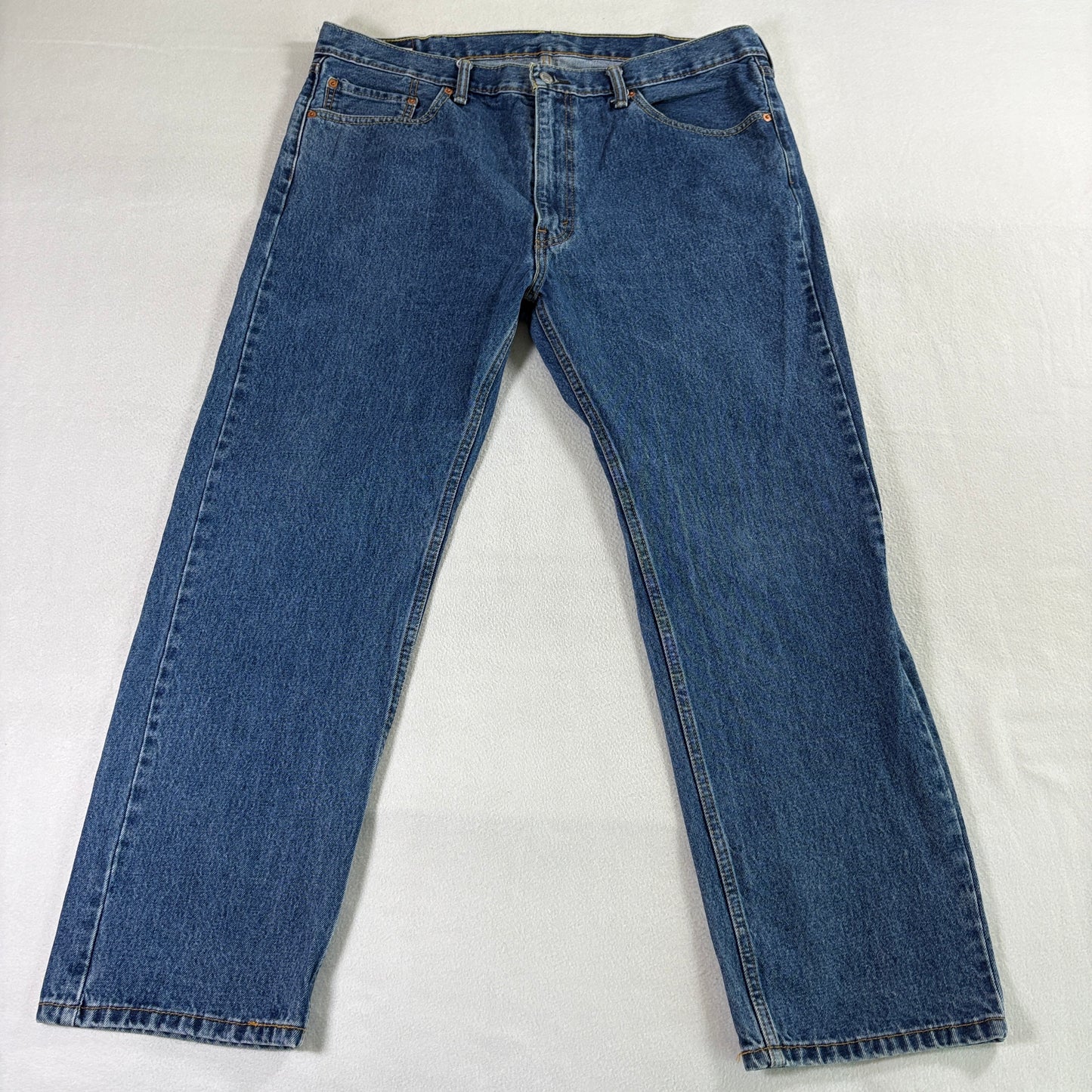 Levis 550 Relaxed Fit Jeans W40 L30 Fits Like 40x29 Blue Denim Straight Leg