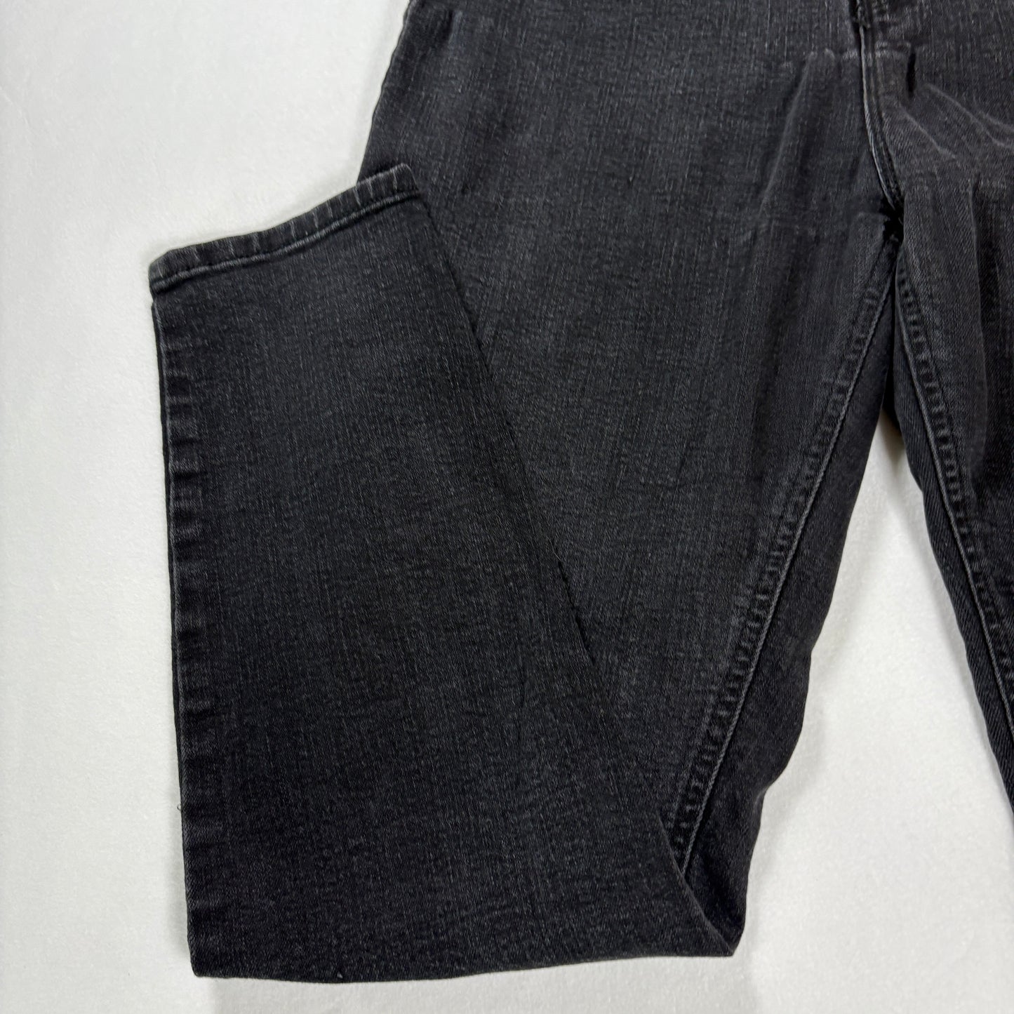C’est Toi Black Jeans Women’s 15 Waist 31 High Rise Button Fly Skinny Stretch Denim
