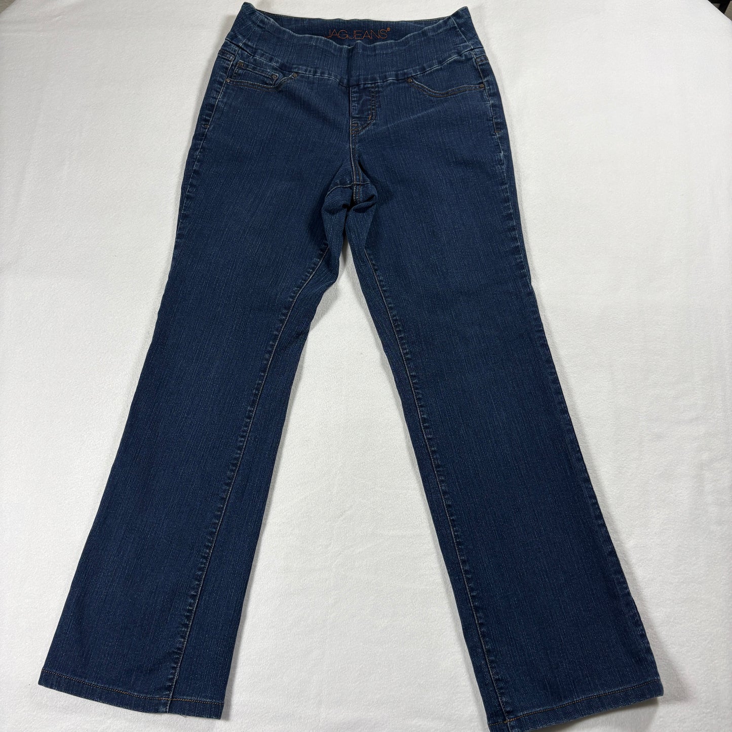 JAG Jeans Womens High Rise Bootcut Size 10 Dark Wash Stretch Denim 90s Retro 00s