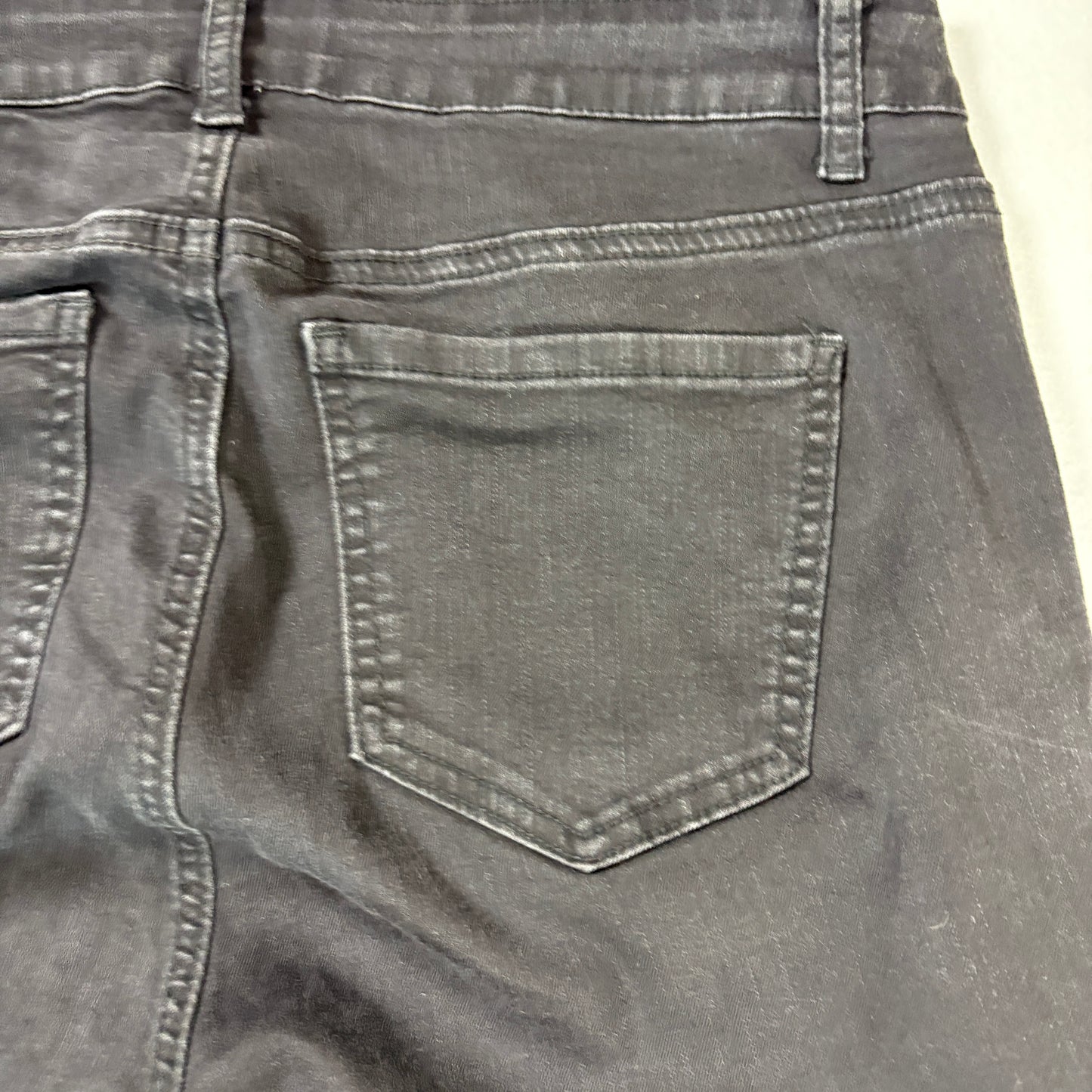 Wax Jean Los Angeles Women’s Skinny Jeans Black Distressed Ripped Denim 16